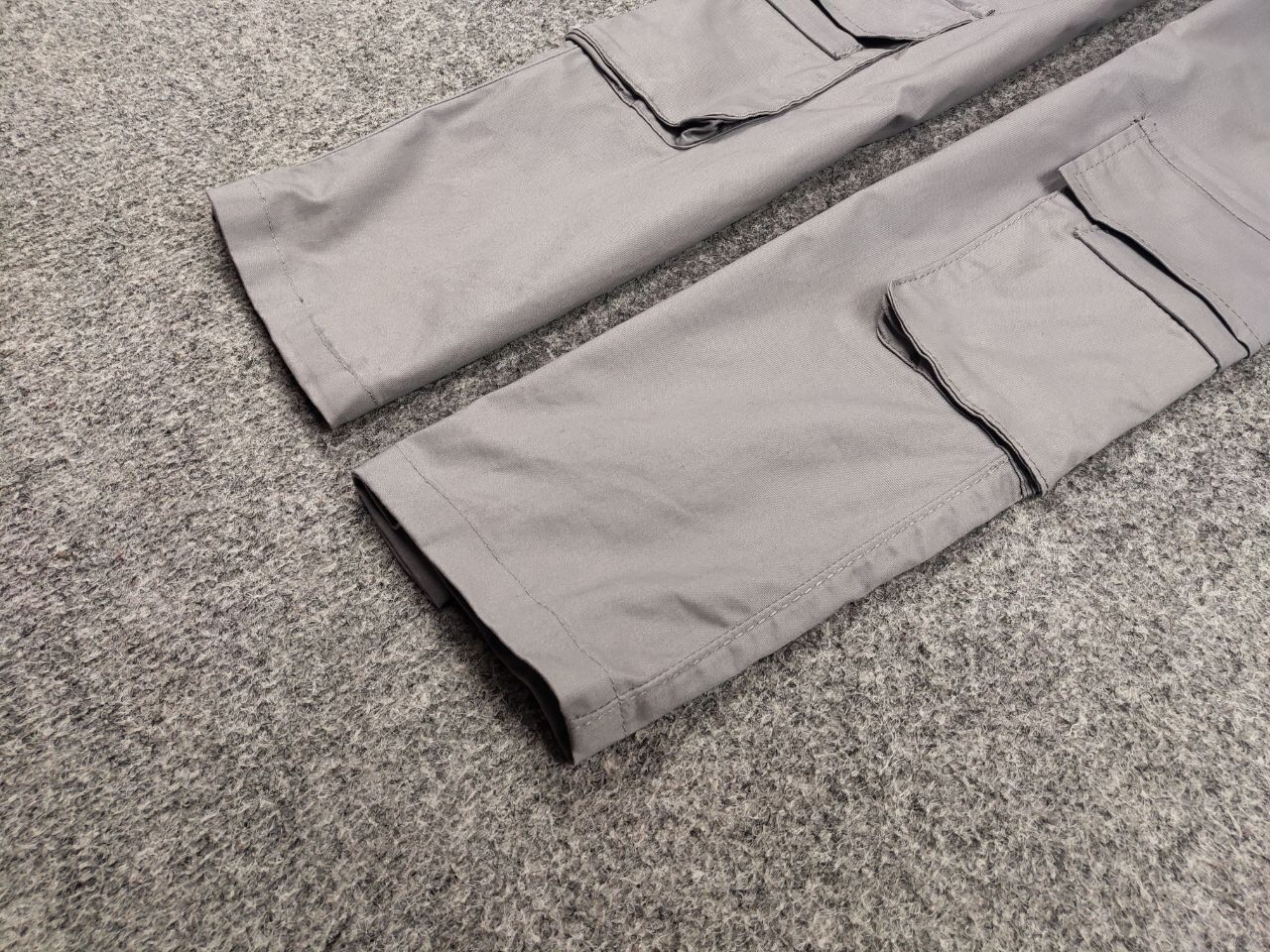Japanese Brand Vintage 90's Japanese Bondage Zip Bootcut Gray Cargo Pants Size US 30 / EU 46 - 7 Thumbnail