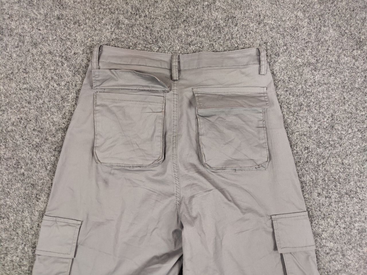 Japanese Brand Vintage 90's Japanese Bondage Zip Bootcut Gray Cargo Pants Size US 30 / EU 46 - 15 Thumbnail