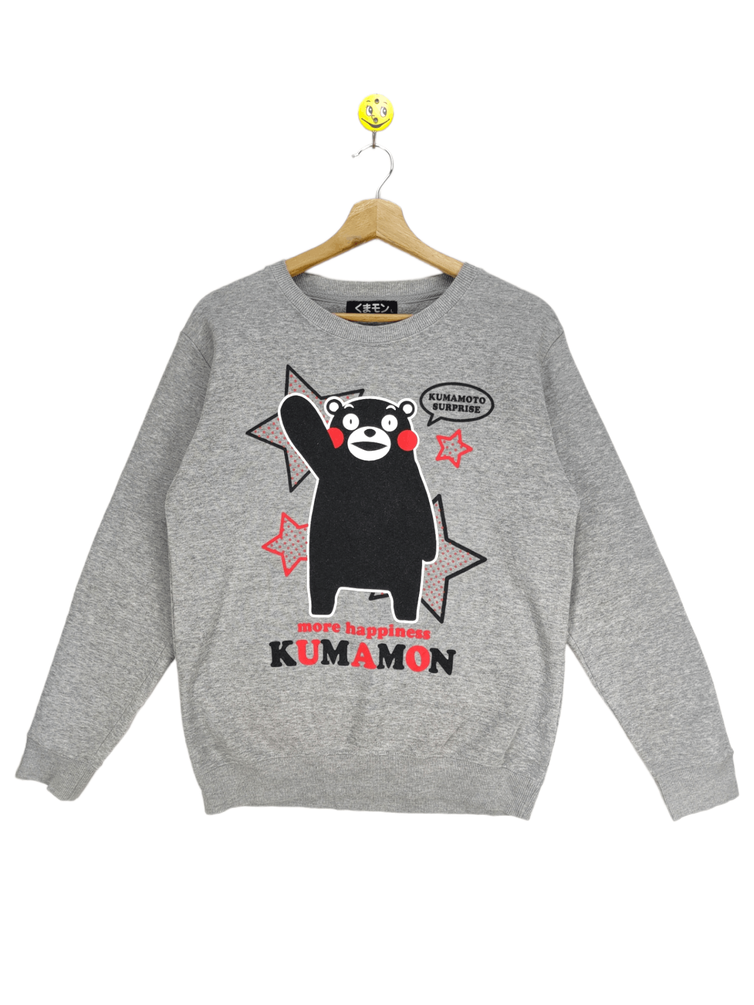 Japanese Brand Steals🔥Sweatshirt Kumamon Japan Mascot Size M / US 6-8 / IT 42-44 - 1 Thumbnail