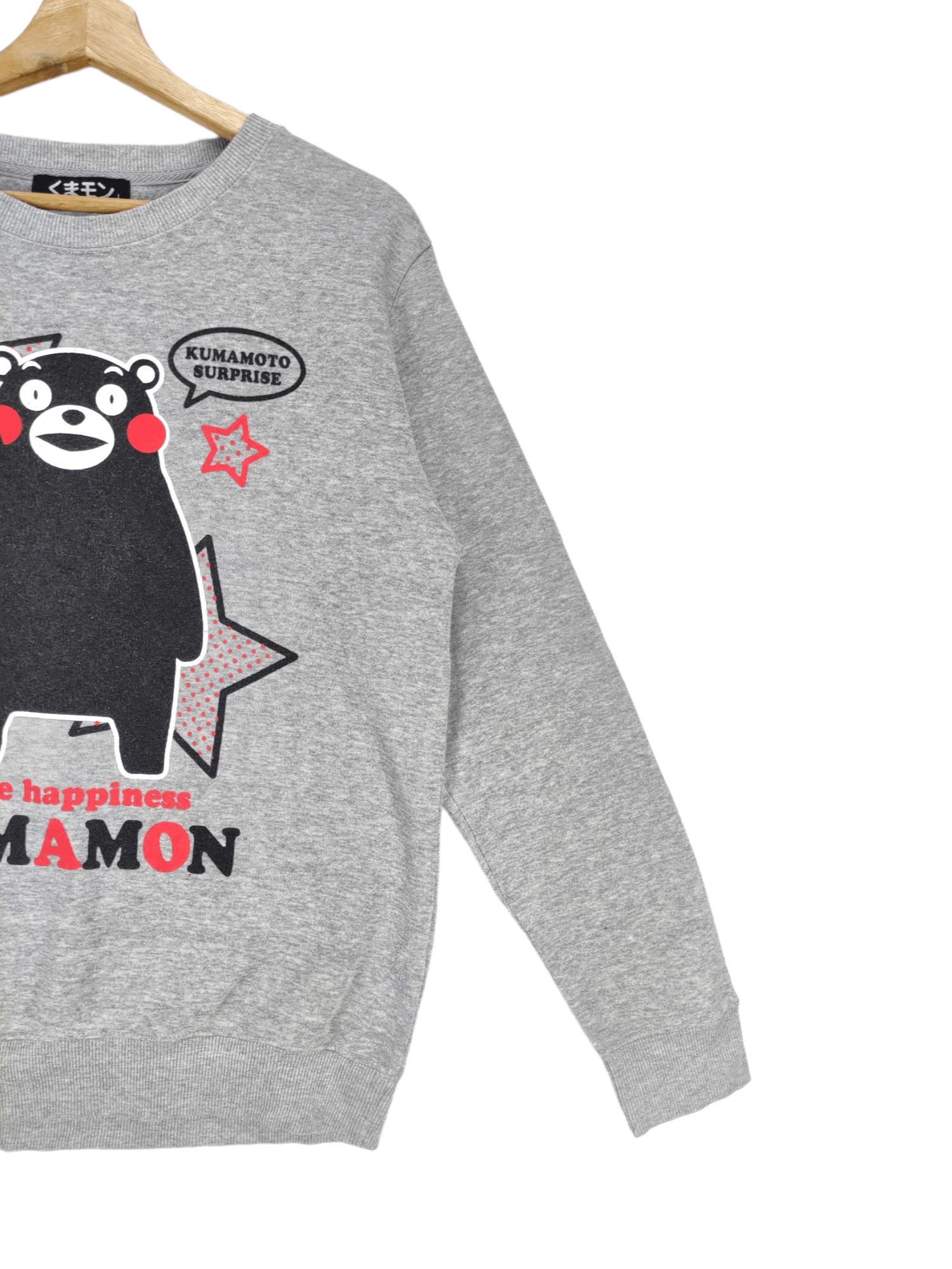 Japanese Brand Steals🔥Sweatshirt Kumamon Japan Mascot Size M / US 6-8 / IT 42-44 - 6 Thumbnail