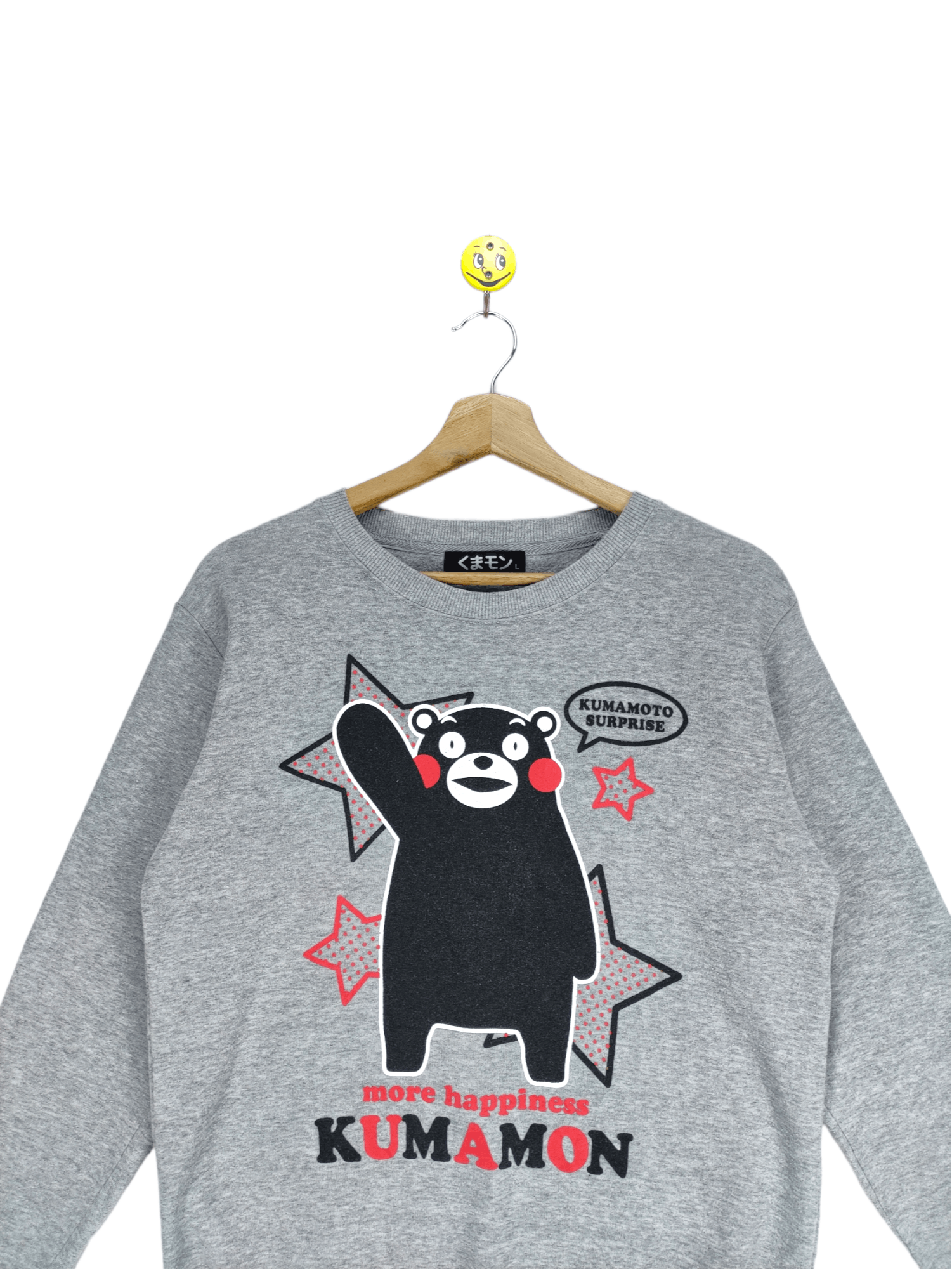 Japanese Brand Steals🔥Sweatshirt Kumamon Japan Mascot Size M / US 6-8 / IT 42-44 - 7 Thumbnail