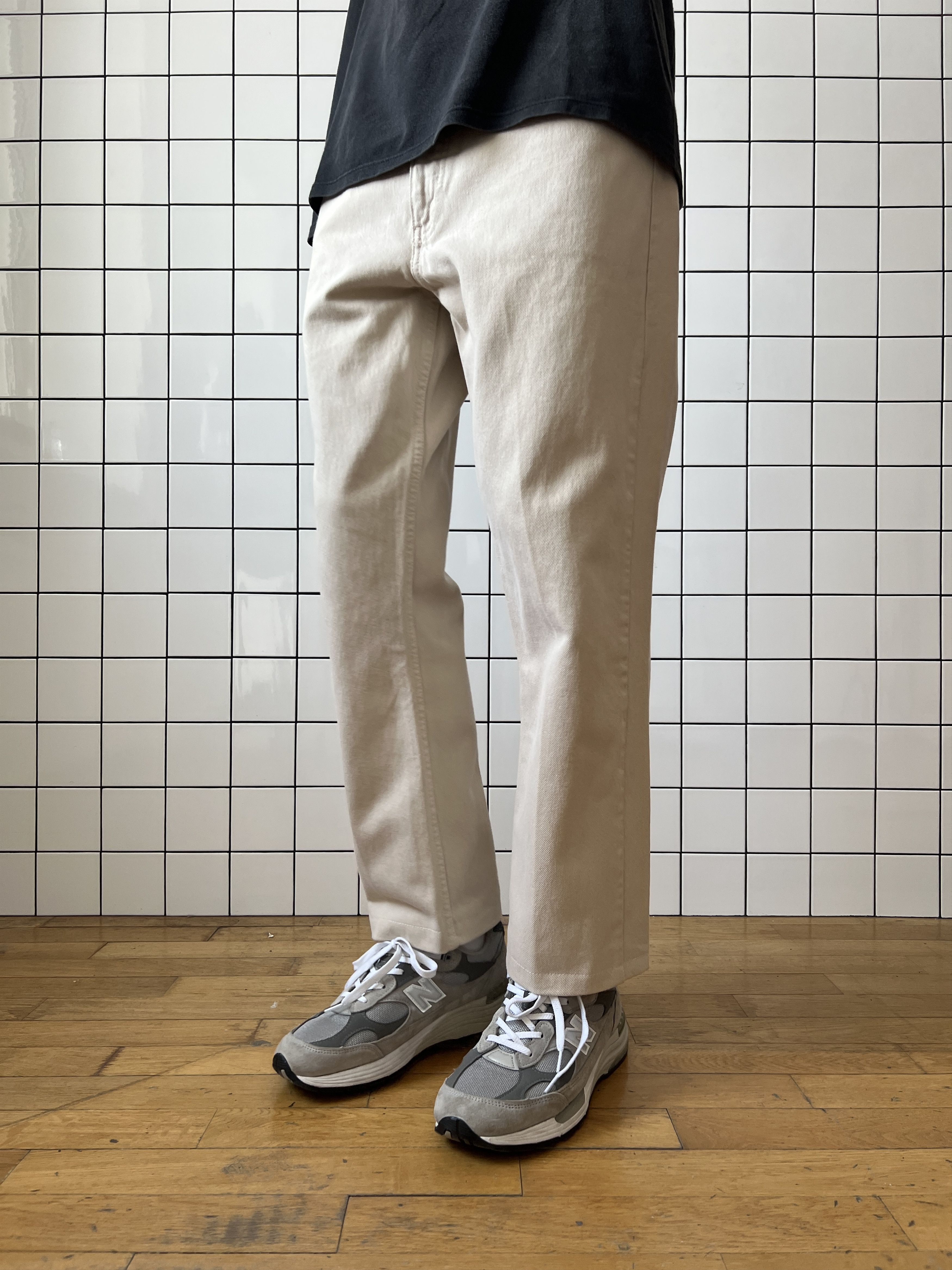Jean × Levi's × Vintage Jeans LEVIS 501 Vintage Beige Denim 90s A8047 ...