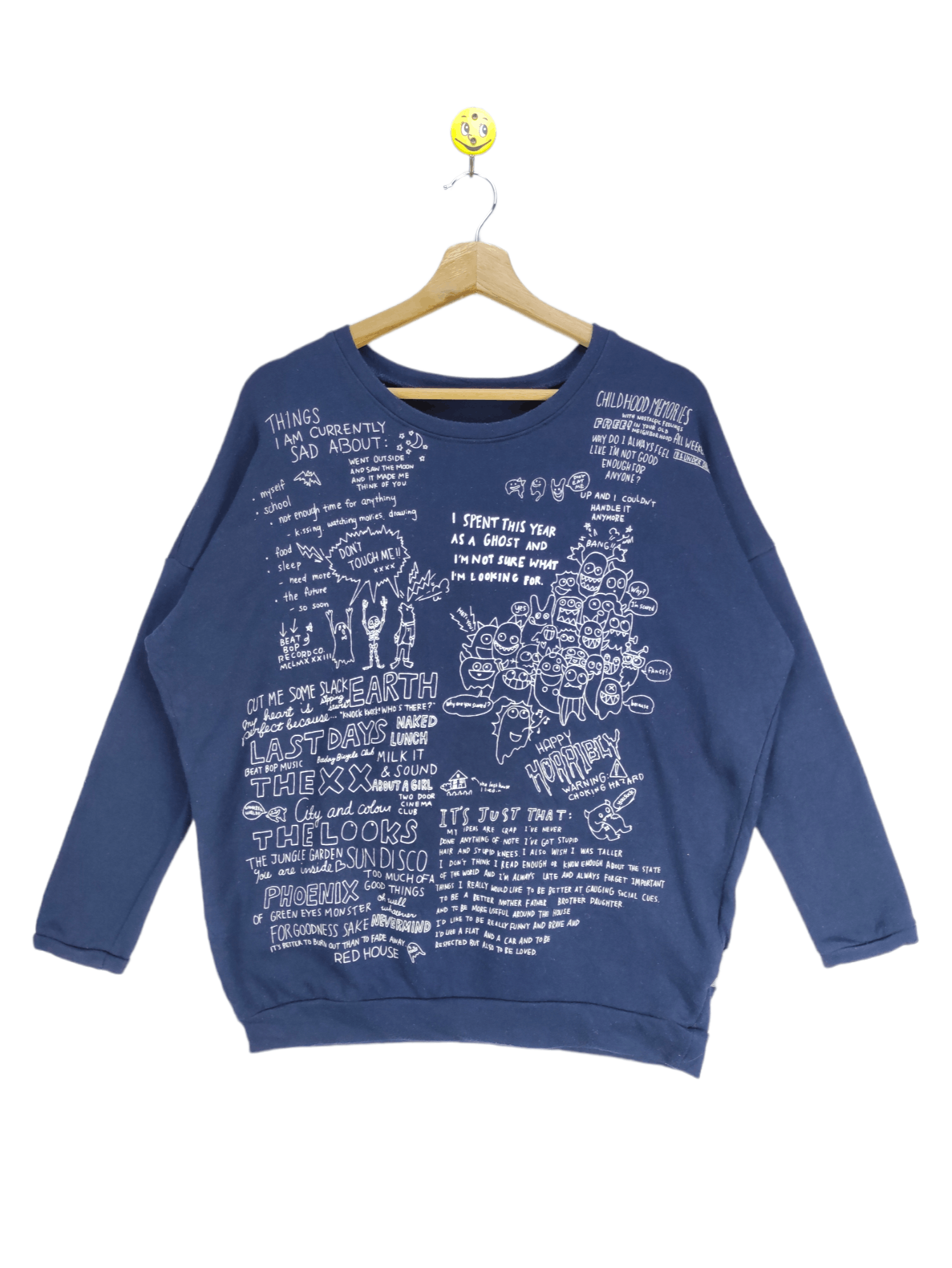 Japanese Brand Steals🔥Sweatshirt Cartoon Printed Bag Bear Size M / US 6-8 / IT 42-44 - 2 Thumbnail
