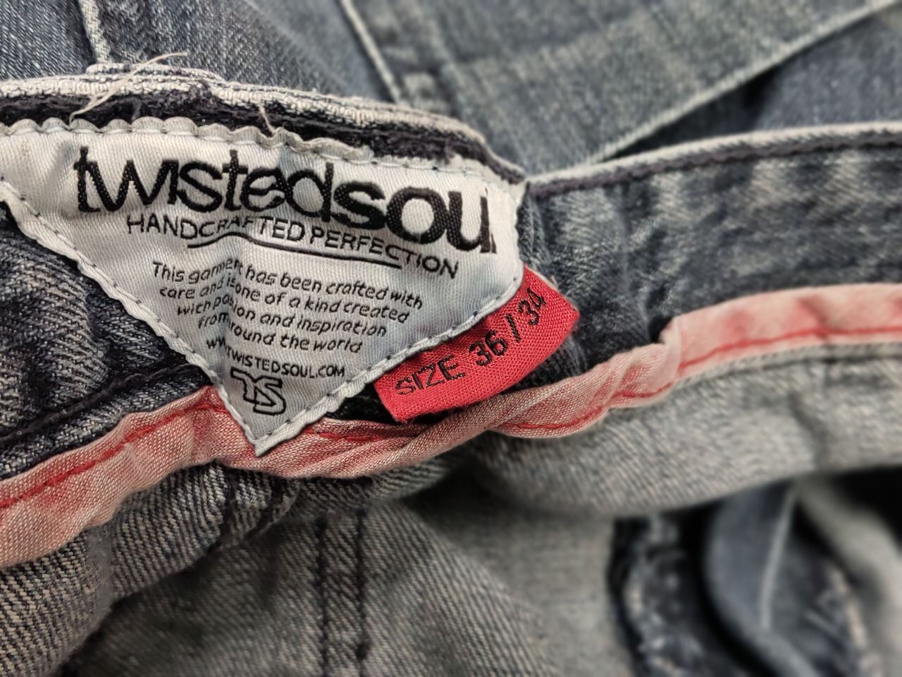 Japanese Brand Vintage 90's Japanese Denim Baggy Cargo Zip Jeans Y2K Style Size US 36 / EU 52 - 19 Thumbnail