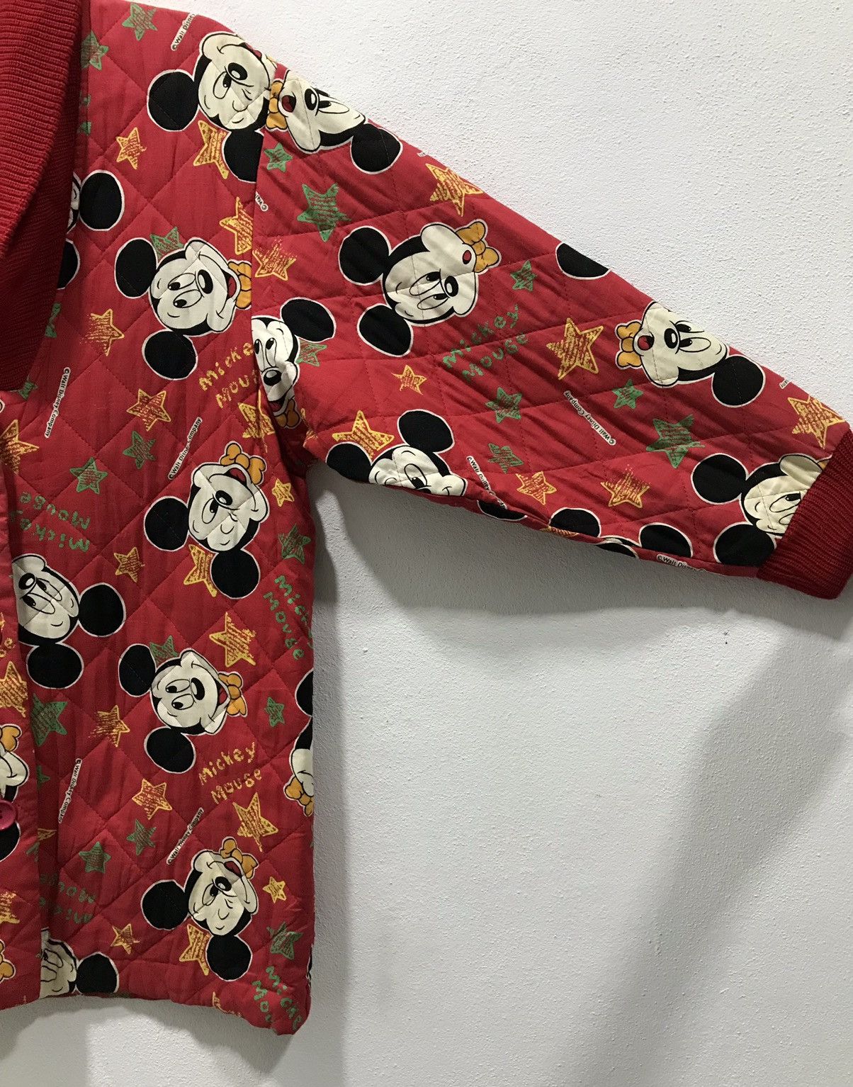 Cartoon Network × Disney × Mickey Mouse VTG MICKEY MOUSE WALT DISNEY COMPANY KIMONO JACKET BY ERNY Size US M / EU 48-50 / 2 - 4 Thumbnail
