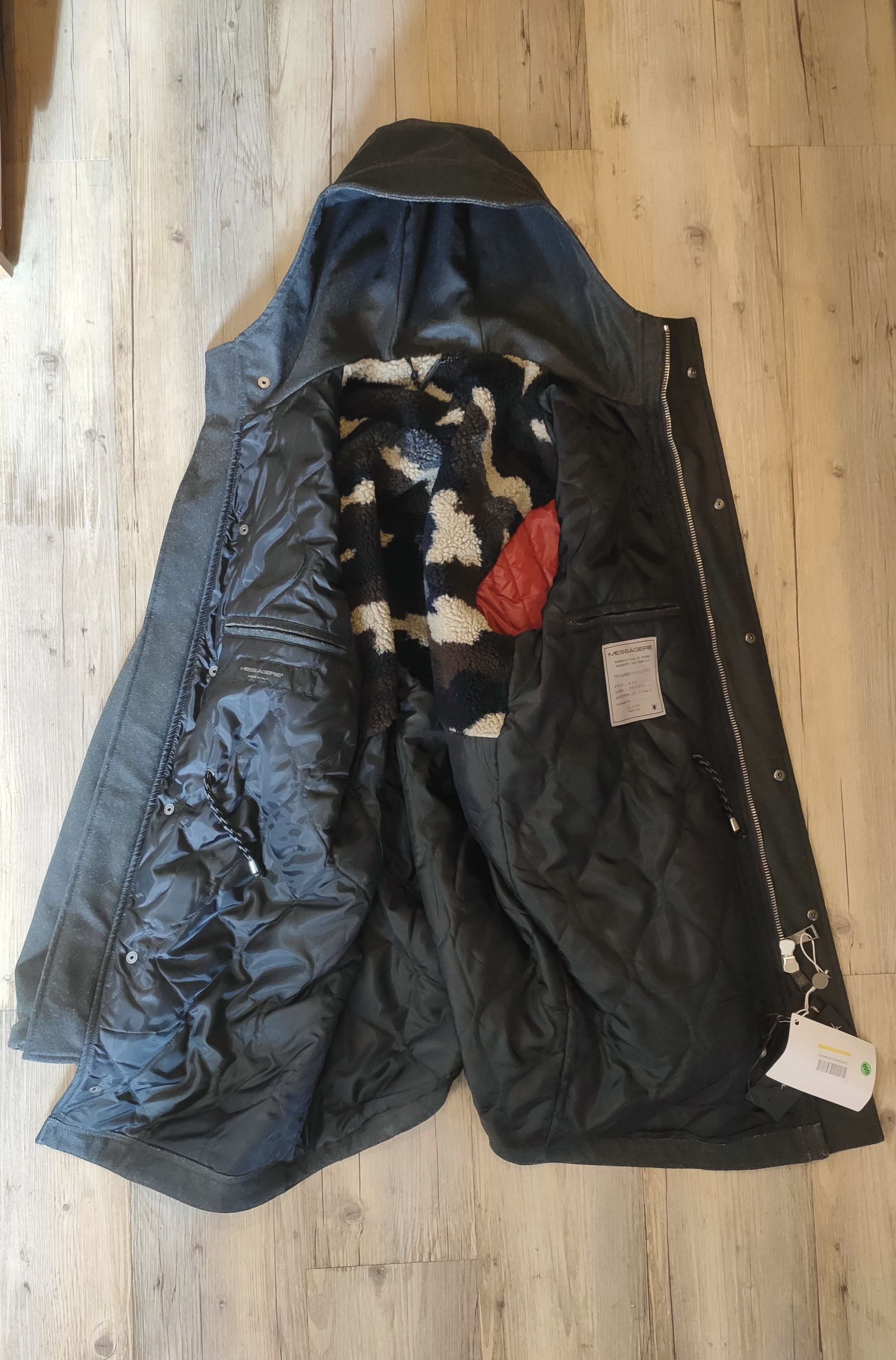 Messagerie THE WHO coated parka.Like Yohji Yamamoto or Rick Owens Size US M / EU 48-50 / 2 - 2 Thumbnail