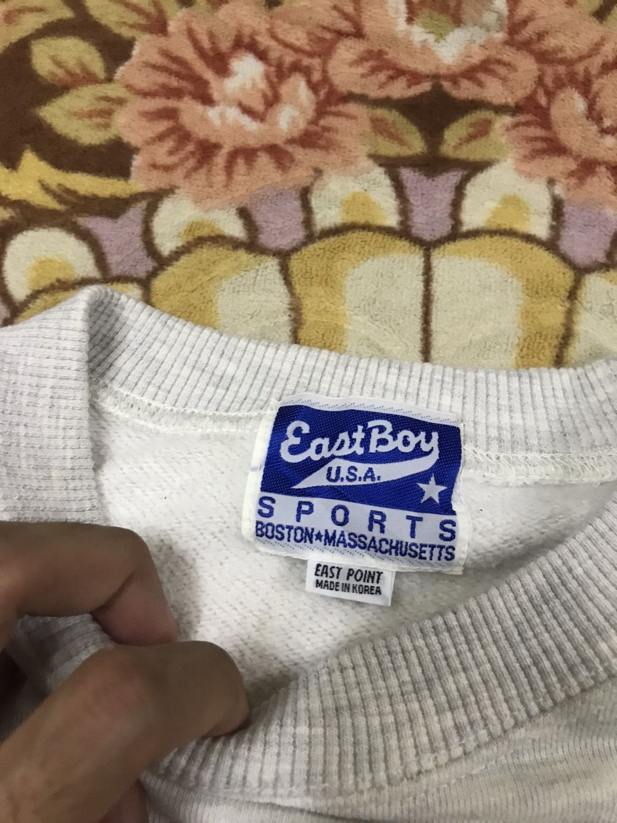 Rare Vintage y2k East Boy Sports HipHop America Crewneck