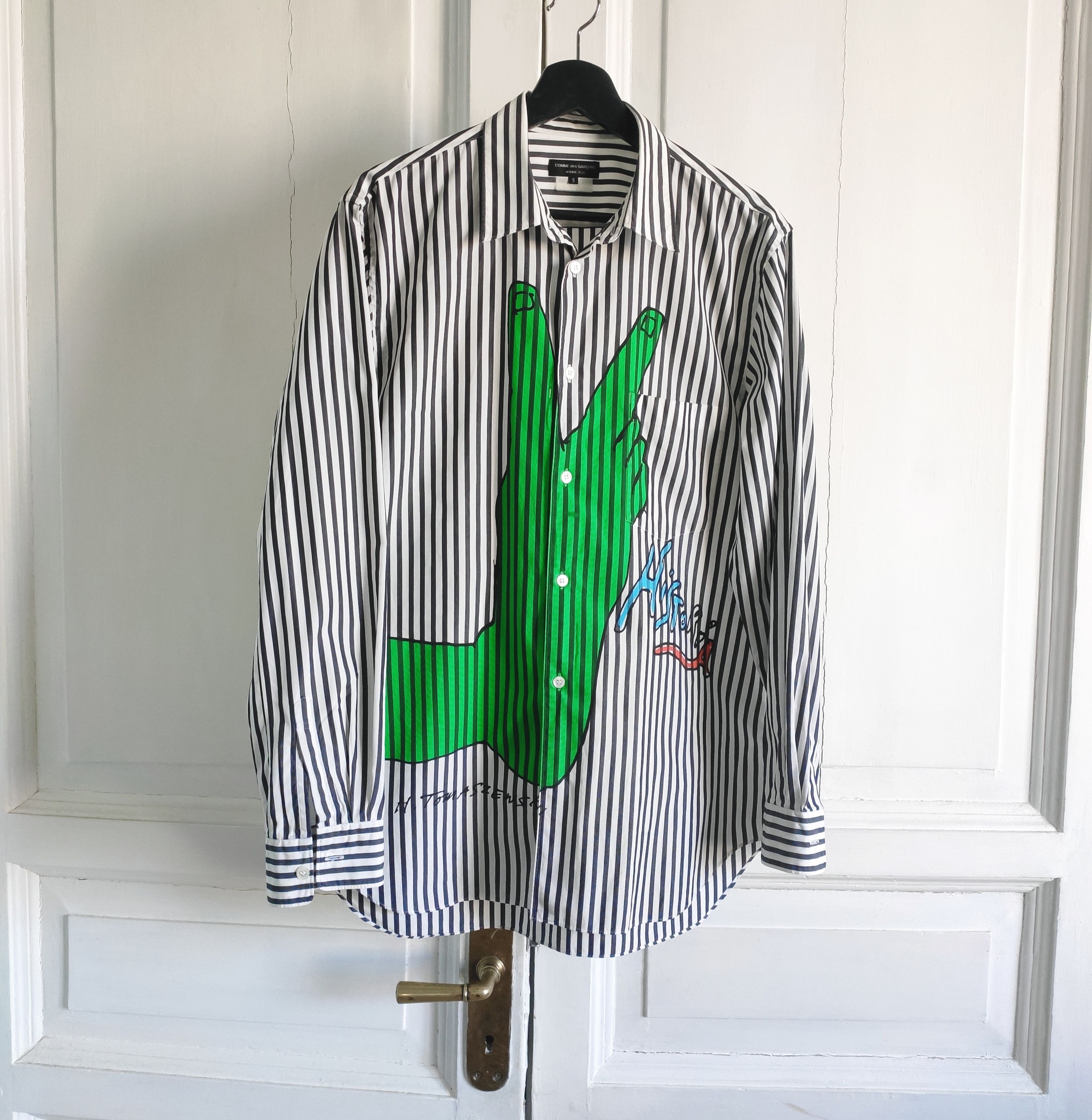 Runway print shirt.Like Walter van Beirendonck or Marni