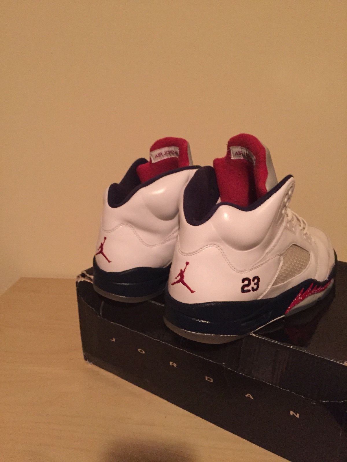 Nike Air Jordan 5 Olympic a.k.a Independence Day Grailed