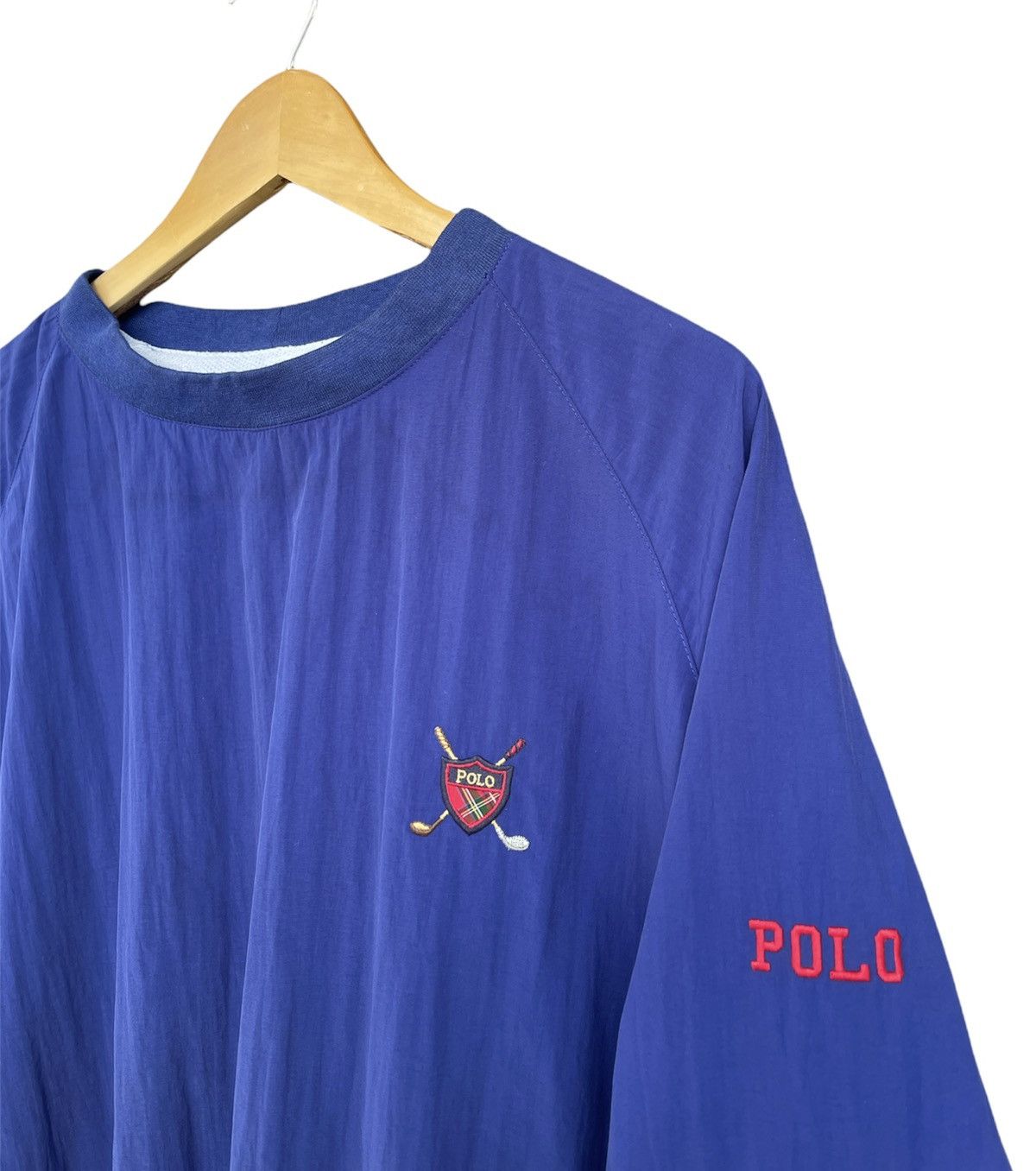 Ralph Lauren Vintage 90s Polo Ralph Lauren Golf pullover jacket Size US L / EU 52-54 / 3 - 3 Thumbnail
