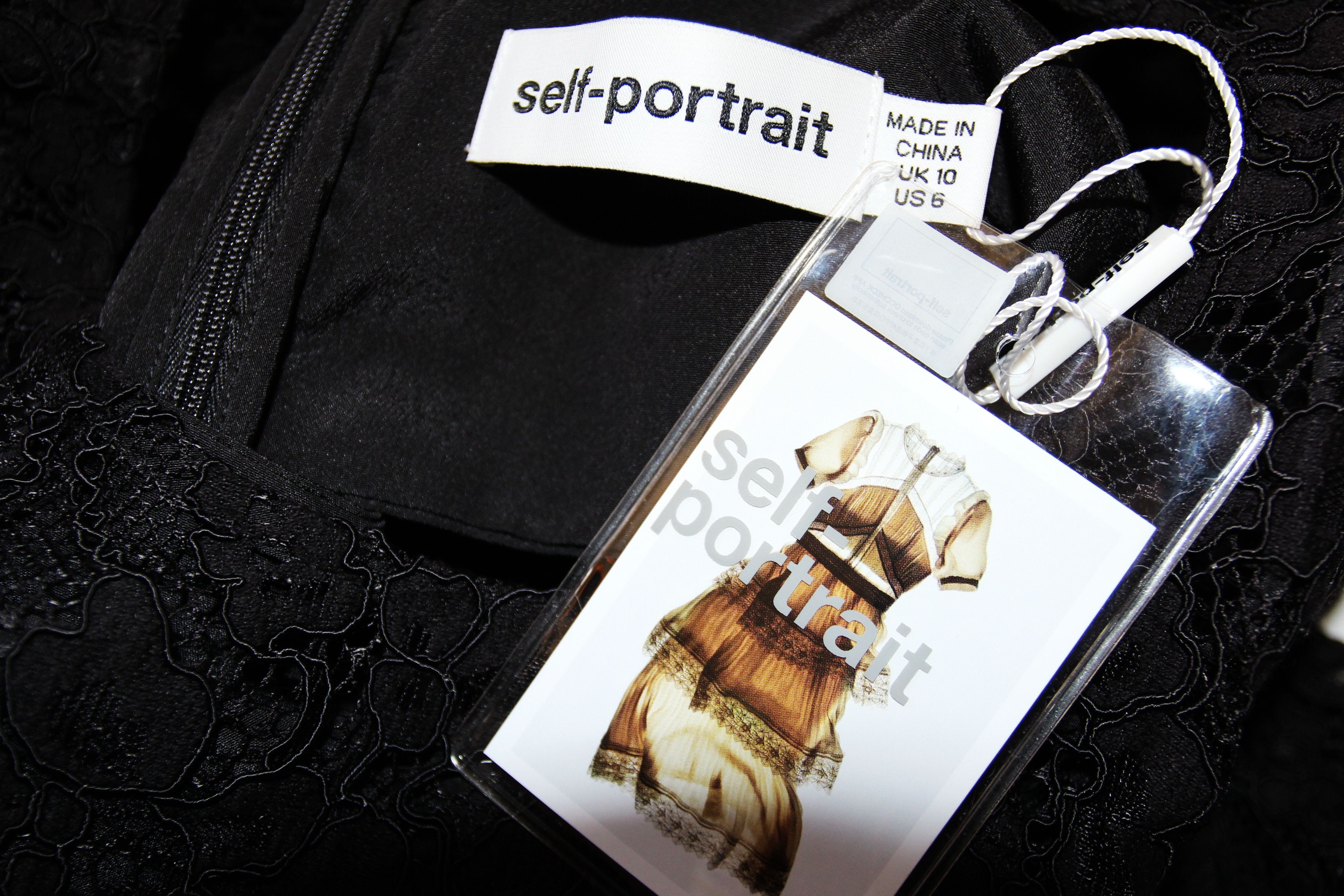 Self-Portrait BNWT SS21 SELF PORTRAIT FINE CORD SLEEVE MINI DRESS 6 Size M / US 6-8 / IT 42-44 - 10 Thumbnail