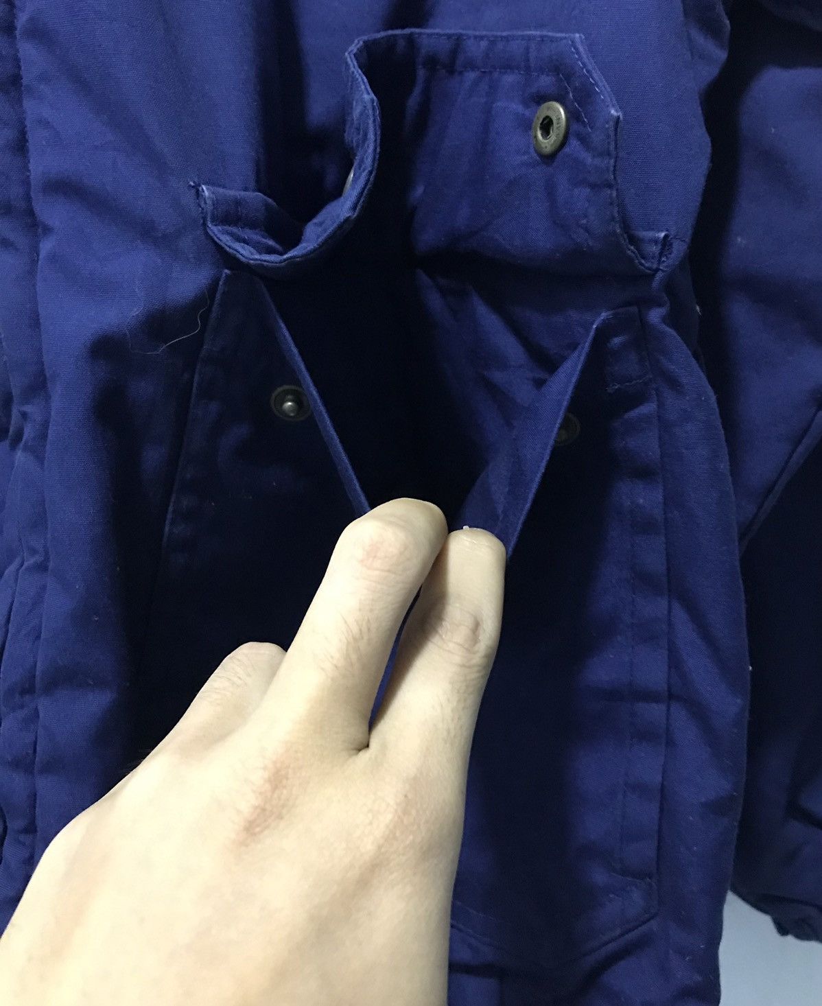 Japanese Brand OFF SHORE SEE REVERSE FOR CARE JACKET HOODIE Size US M / EU 48-50 / 2 - 9 Thumbnail