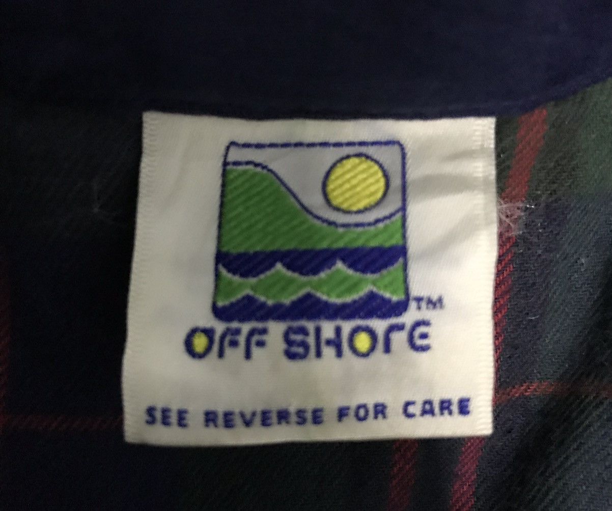 Japanese Brand OFF SHORE SEE REVERSE FOR CARE JACKET HOODIE Size US M / EU 48-50 / 2 - 13 Thumbnail