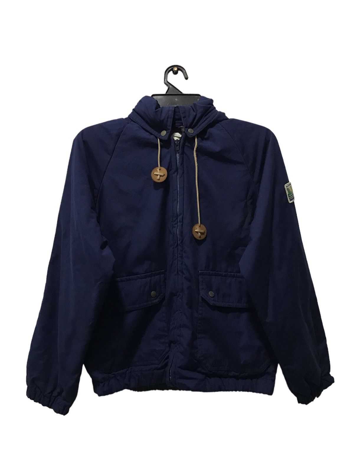Japanese Brand OFF SHORE SEE REVERSE FOR CARE JACKET HOODIE Size US M / EU 48-50 / 2 - 1 Thumbnail