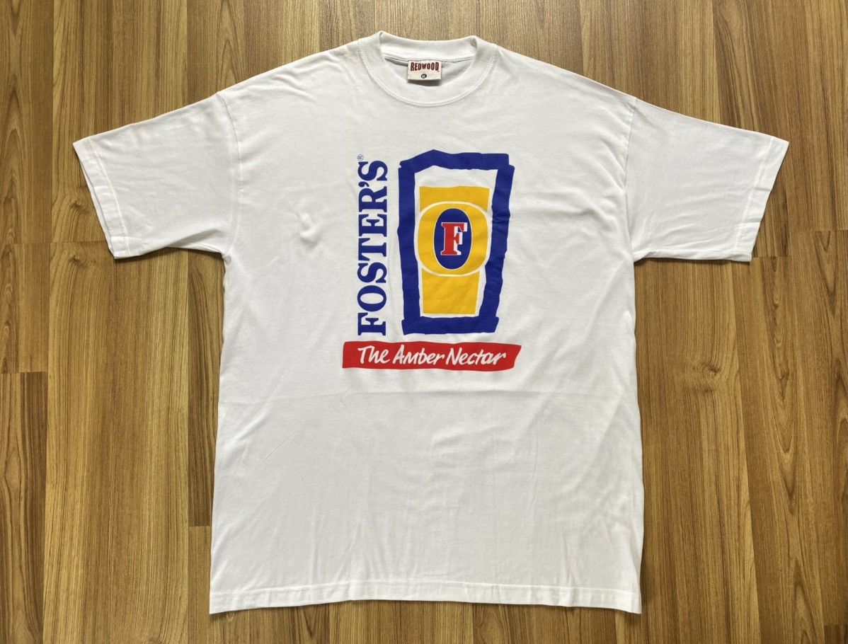 Vintage Vintage Y2K Fosters Budweiser T Shirt Marlboro Heineken Size US XL / EU 56 / 4 - 1 Thumbnail