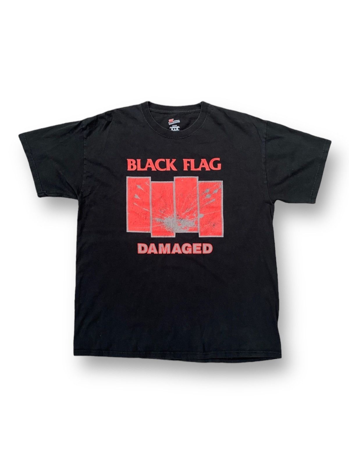 Very Rare Black Flag Damaged Vintage American Punk Rock Band Shirt. #W ...