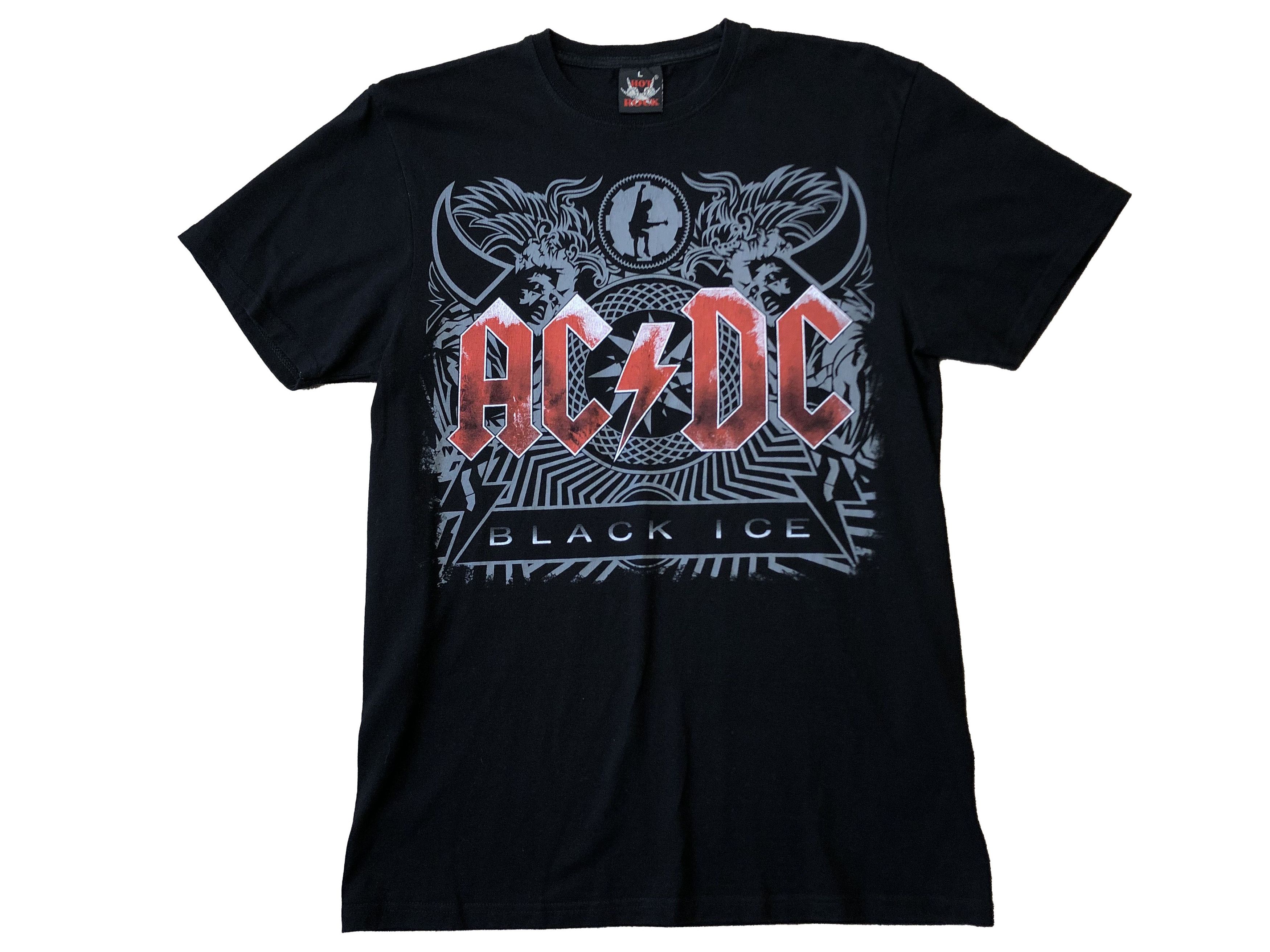 AC/DC × Band Tees × Vintage Vintage Ac/Dc Black Ice Tee Band Vintage Y2K Hype Drill Size US L / EU 52-54 / 3 - 1 Thumbnail