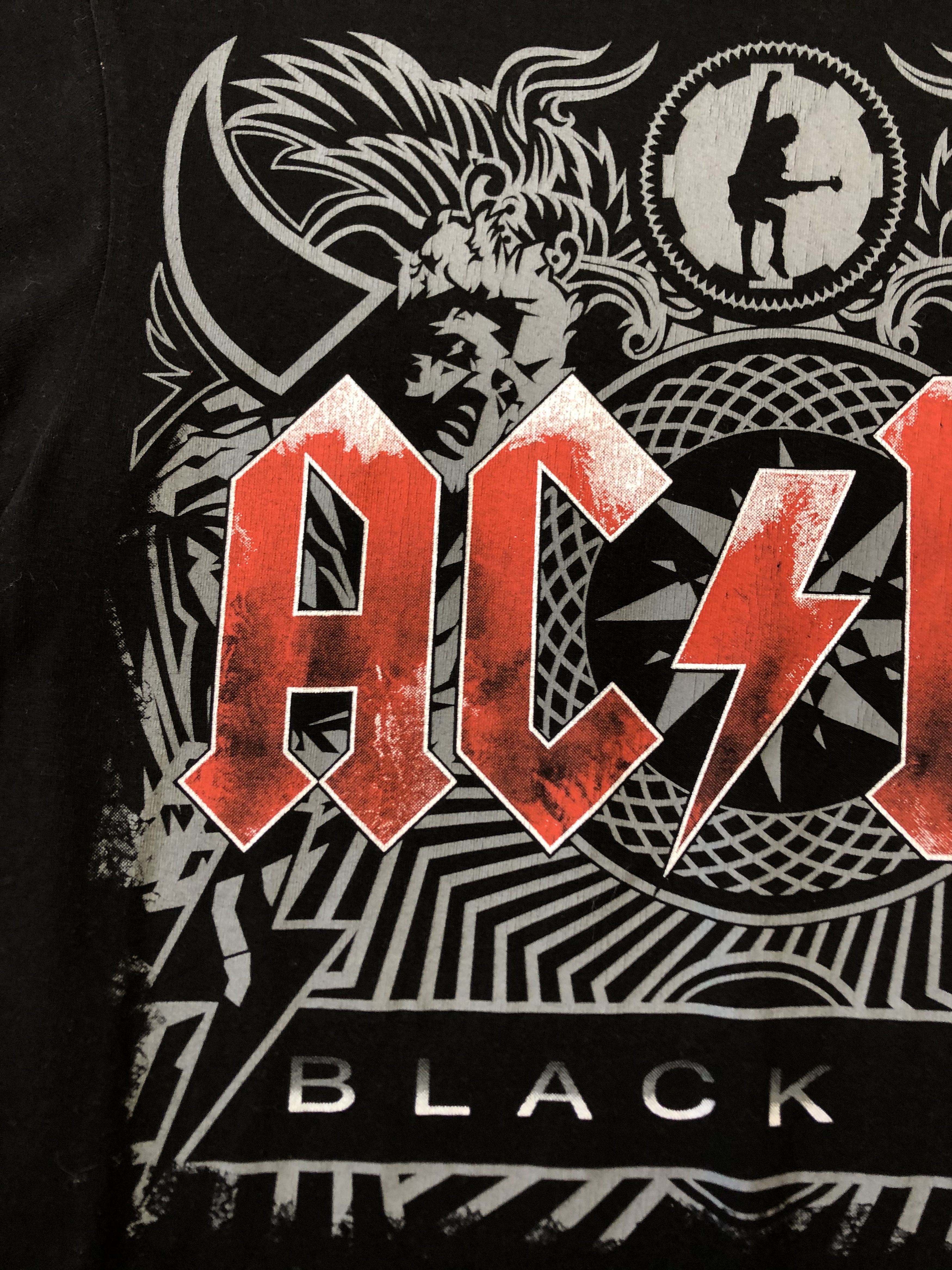 AC/DC × Band Tees × Vintage Vintage Ac/Dc Black Ice Tee Band Vintage Y2K Hype Drill Size US L / EU 52-54 / 3 - 4 Thumbnail
