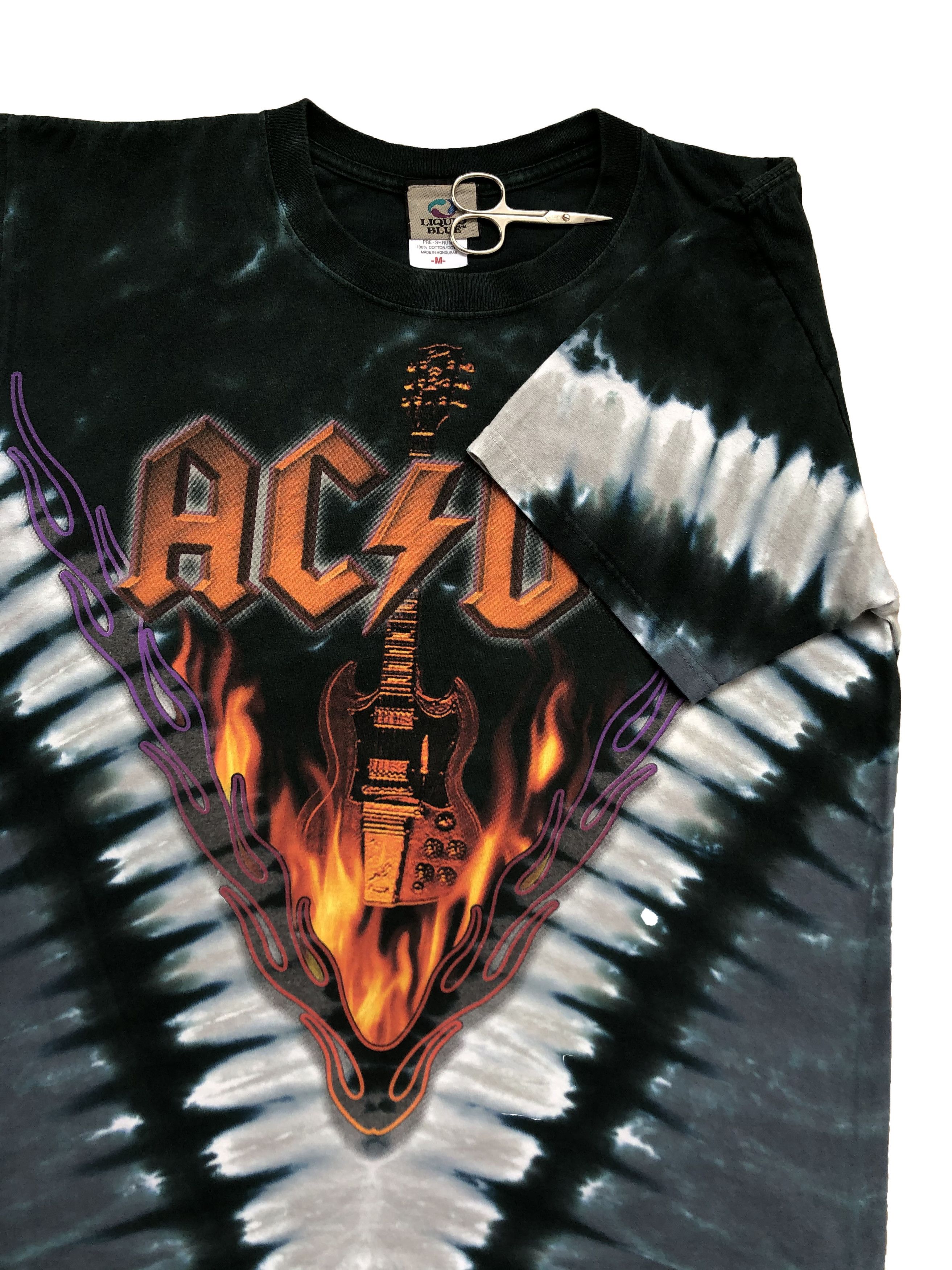 AC/DC × Liquid Blue × Vintage Vintage Liquid Blue Tee Ac/Dc Hell's Bells Band Y2K Hype Size US M / EU 48-50 / 2 - 10 Thumbnail