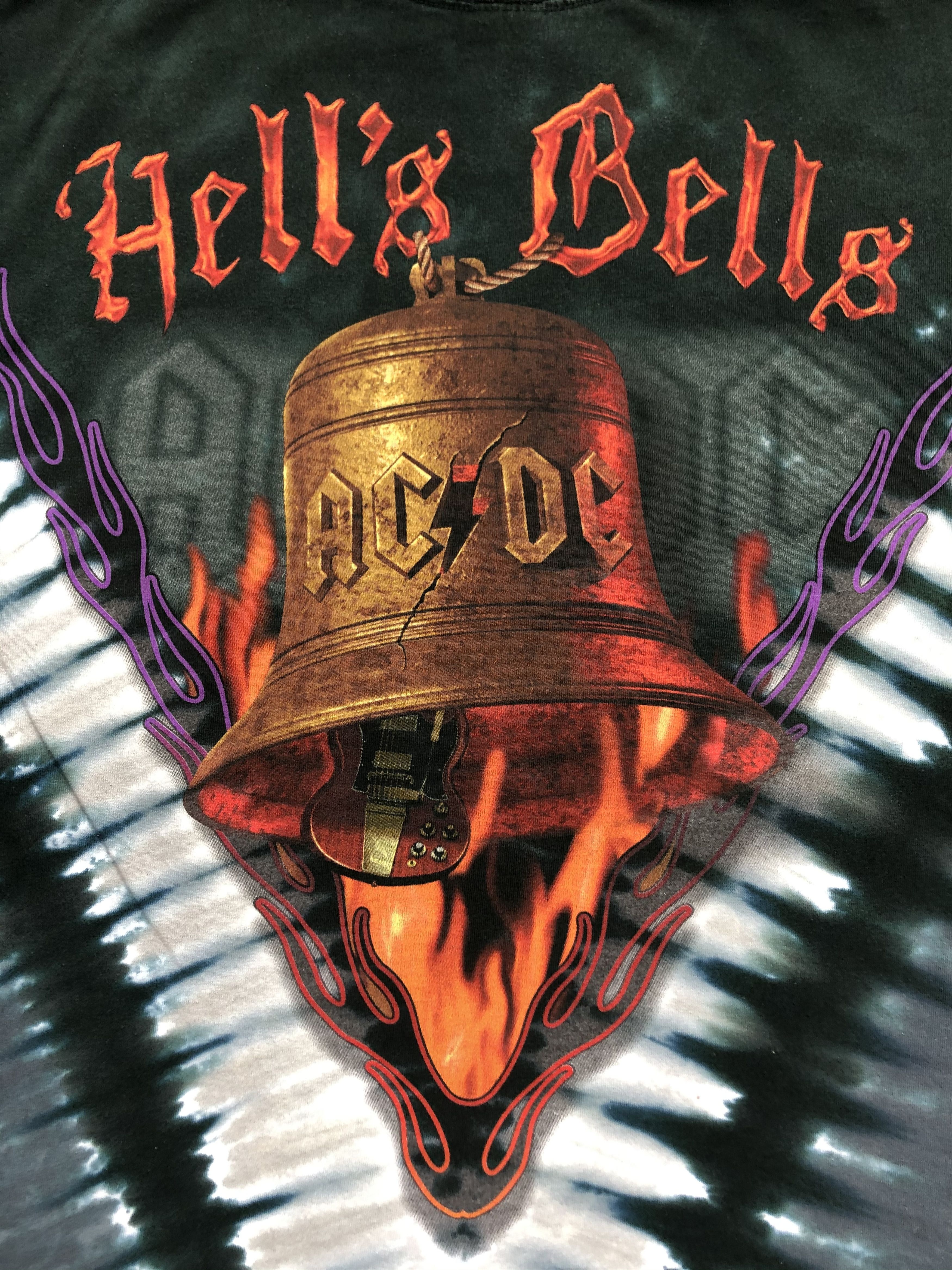 AC/DC × Liquid Blue × Vintage Vintage Liquid Blue Tee Ac/Dc Hell's Bells Band Y2K Hype Size US M / EU 48-50 / 2 - 11 Thumbnail