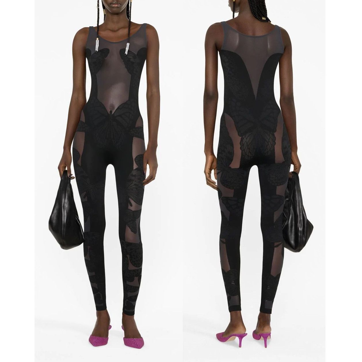 Wolford Sporty Butterfly Jumpsuit Grailed