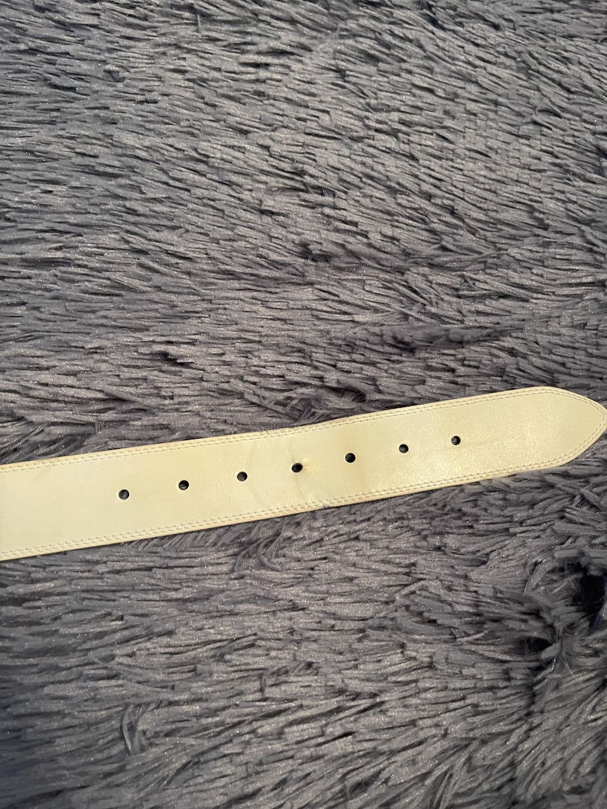 Vintage Vintage 90s military real leather sailor belt 91cm Size 30 - 5 Thumbnail
