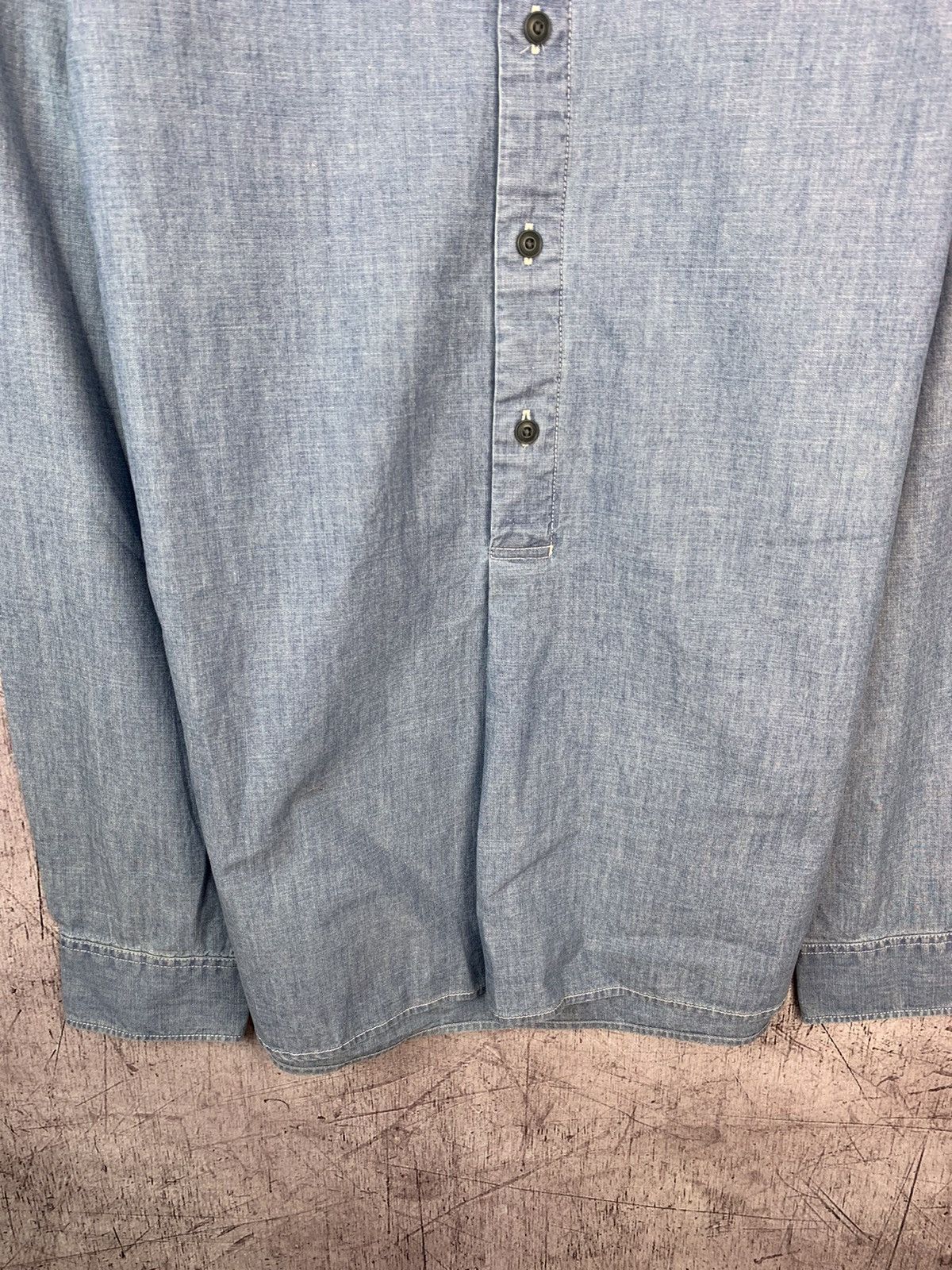 Lemaire × Uniqlo Uniqlo X Lemaire Chambray Button Shirts Size US M / EU 48-50 / 2 - 5 Thumbnail