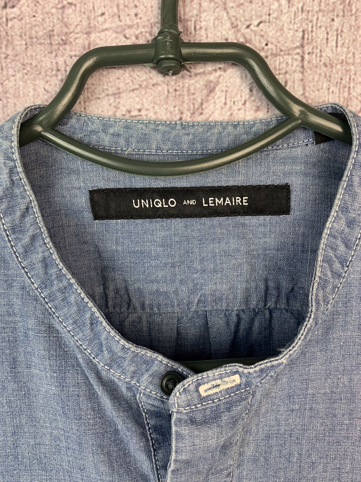Lemaire × Uniqlo Uniqlo X Lemaire Chambray Button Shirts Size US M / EU 48-50 / 2 - 3 Thumbnail