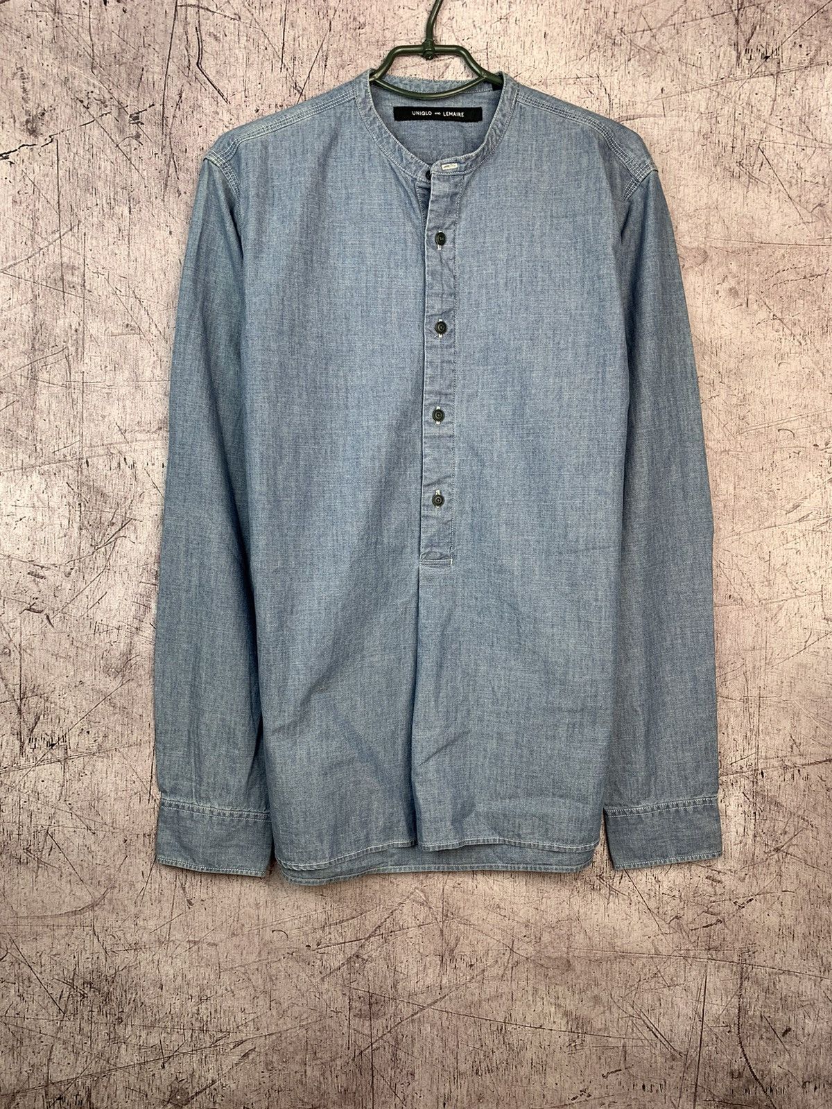 Lemaire × Uniqlo Uniqlo X Lemaire Chambray Button Shirts Size US M / EU 48-50 / 2 - 1 Thumbnail