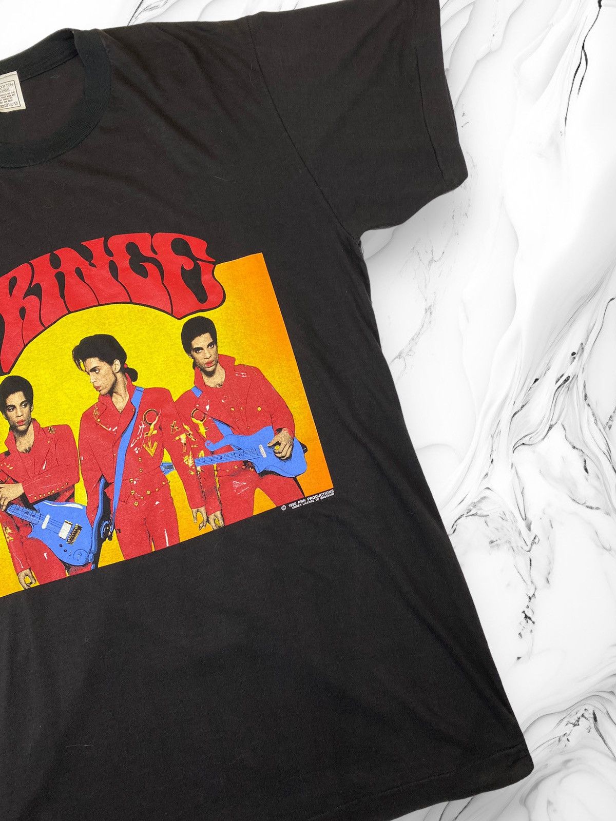 Band Tees Vintage Prince 1990 Tour T-Shirt Tee Rare Band Tee Men’s XL Size US XL / EU 56 / 4 - 3 Thumbnail