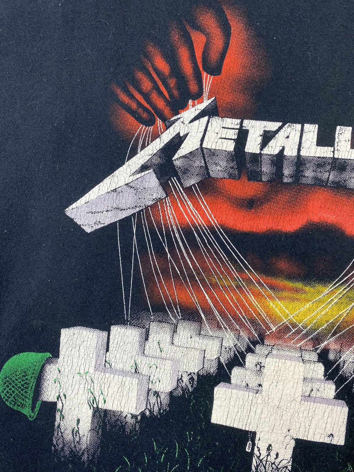 Metallica Vintage Metallica Master Of Puppets T Shirt Tee Size US XL / EU 56 / 4 - 6 Thumbnail