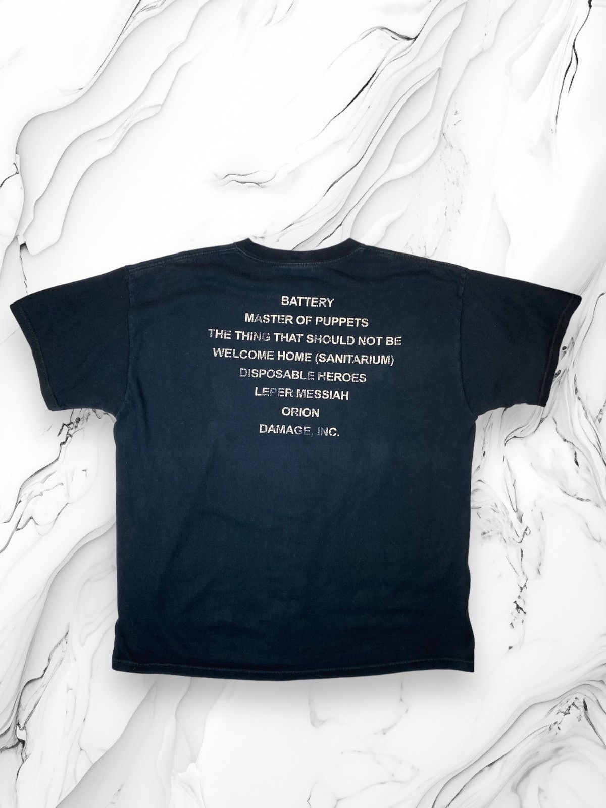Metallica Vintage Metallica Master Of Puppets T Shirt Tee Size US XL / EU 56 / 4 - 10 Thumbnail