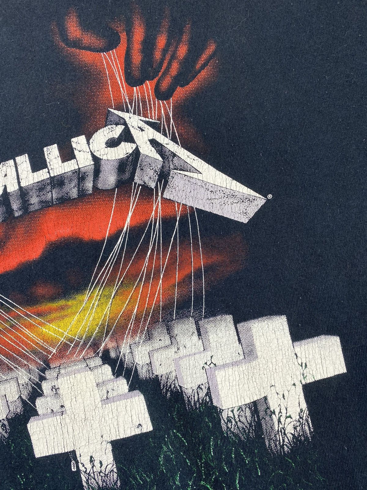 Metallica Vintage Metallica Master Of Puppets T Shirt Tee Size US XL / EU 56 / 4 - 7 Thumbnail