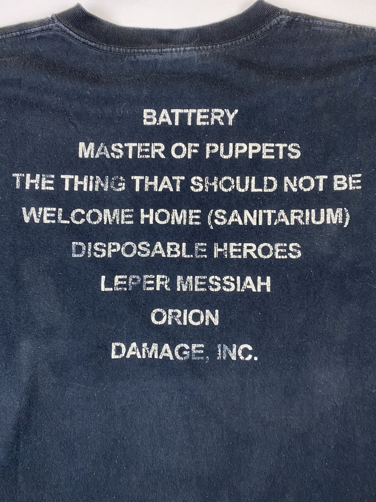 Metallica Vintage Metallica Master Of Puppets T Shirt Tee Size US XL / EU 56 / 4 - 11 Thumbnail