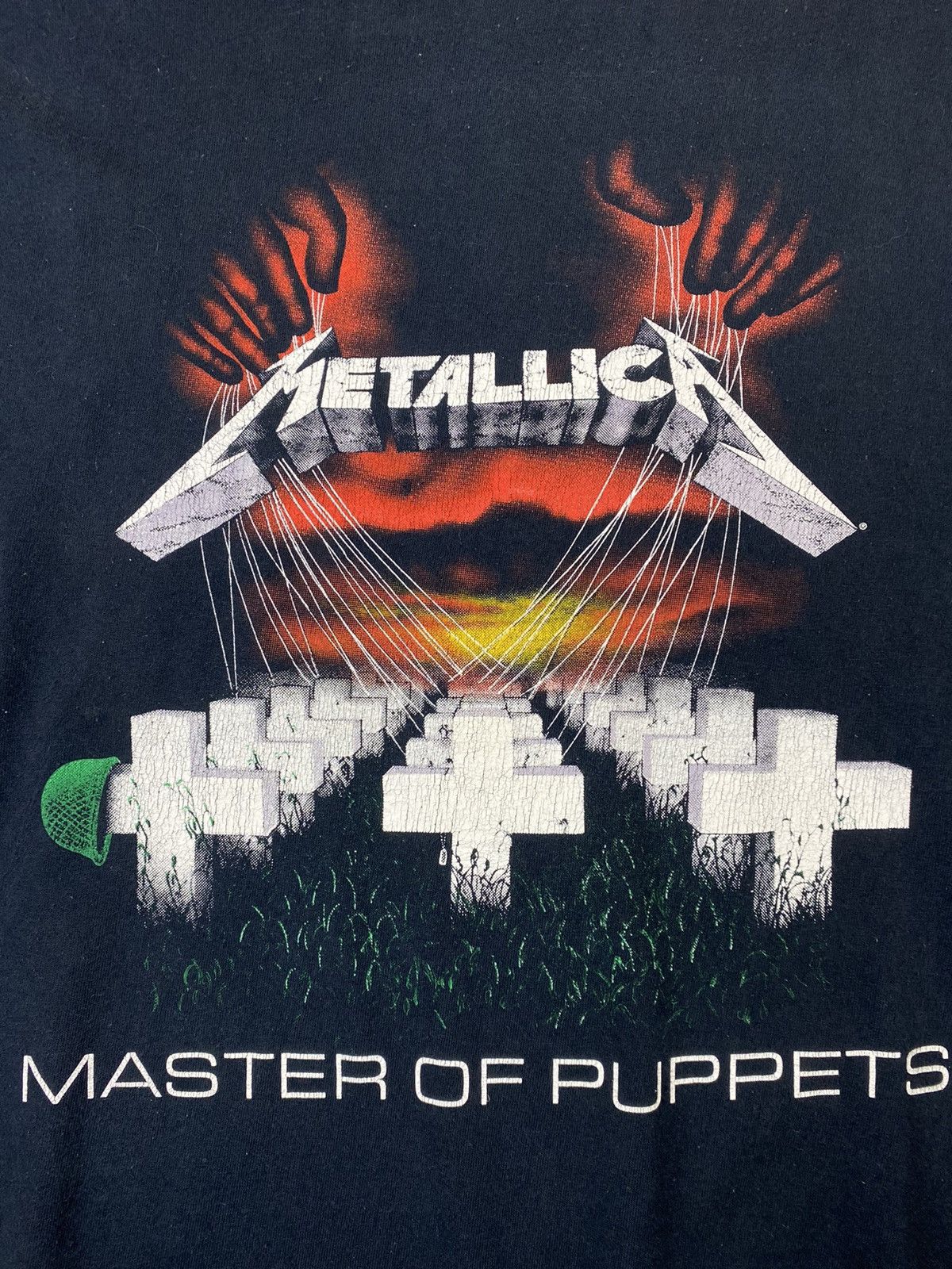 Metallica Vintage Metallica Master Of Puppets T Shirt Tee Size US XL / EU 56 / 4 - 5 Thumbnail