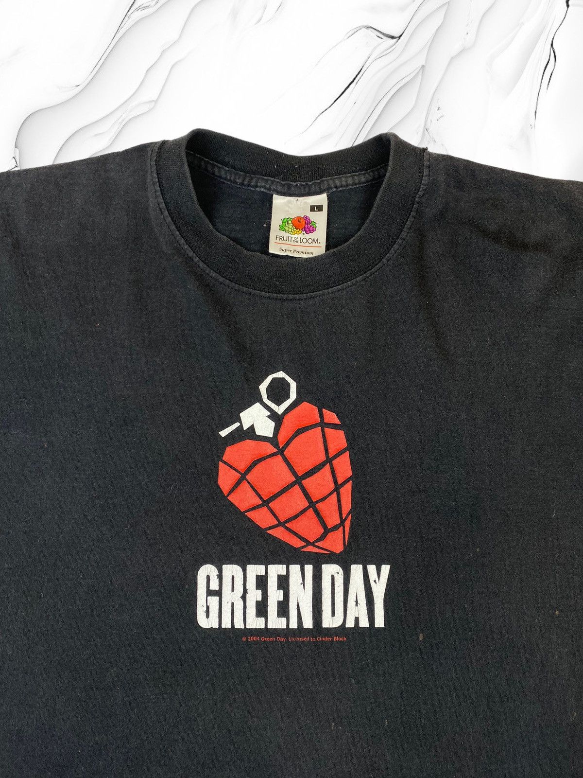 Band Tees Mens Vintage Green Day 2004 T Shirt Tee Size L Size US L / EU 52-54 / 3 - 4 Thumbnail