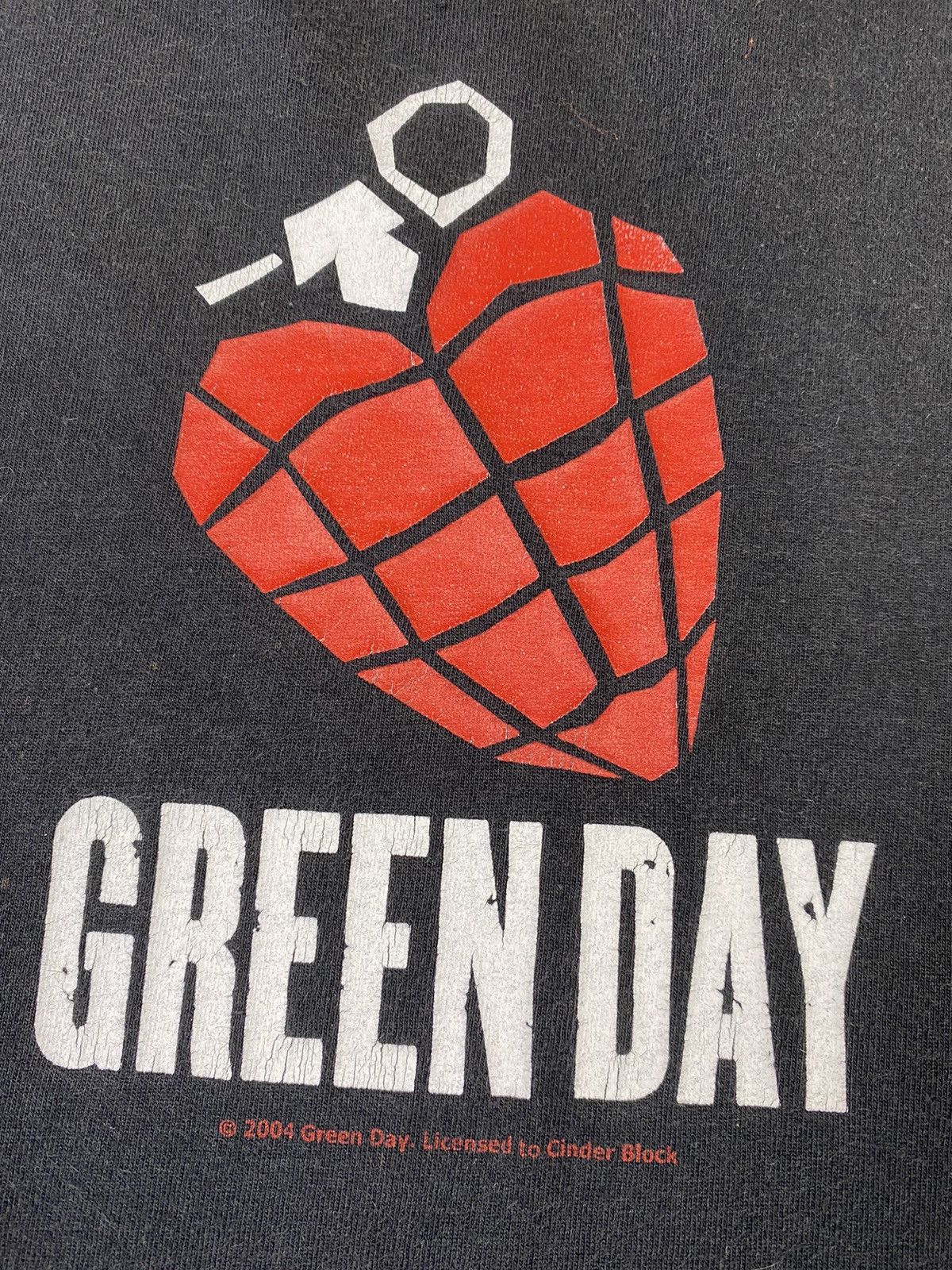 Band Tees Mens Vintage Green Day 2004 T Shirt Tee Size L Size US L / EU 52-54 / 3 - 5 Thumbnail