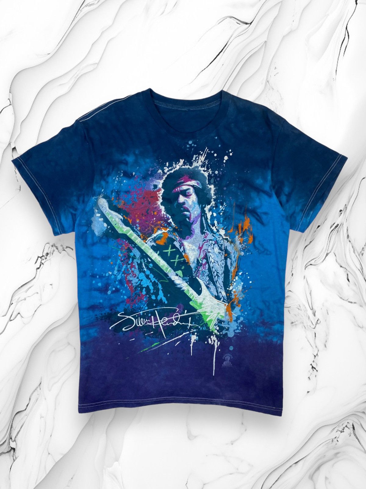 Jimi Hendrix × Vintage Vintage Jimi Hendrix T Shirt Size S Size US L / EU 52-54 / 3 - 1 Thumbnail