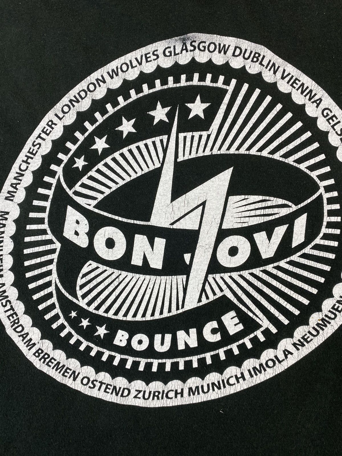 Bon Jovi Mens Vintage Bon Jovi The Bounce Tour T Shirt Tee Size XL Size US XL / EU 56 / 4 - 9 Thumbnail