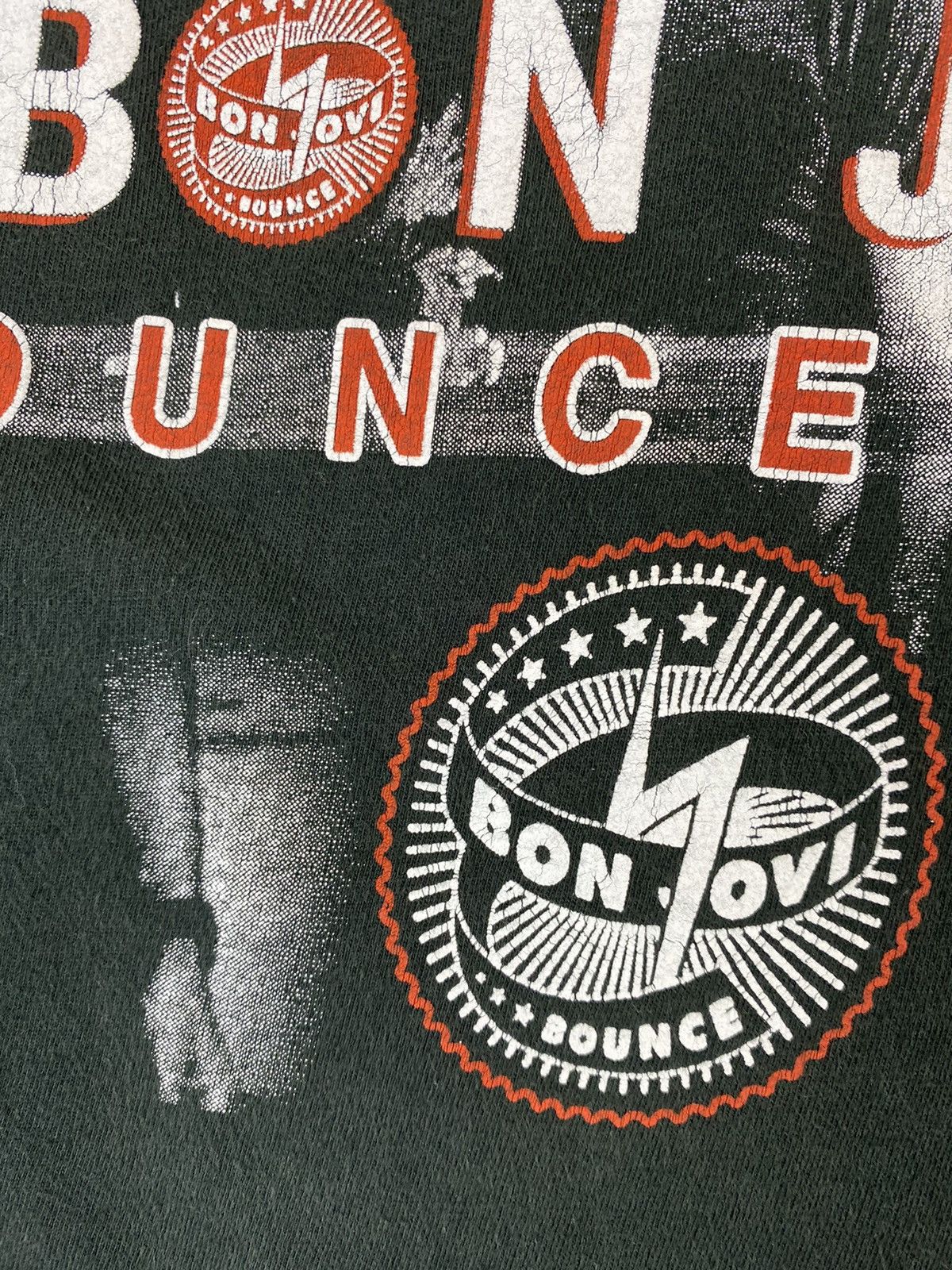 Bon Jovi Mens Vintage Bon Jovi The Bounce Tour T Shirt Tee Size XL Size US XL / EU 56 / 4 - 7 Thumbnail