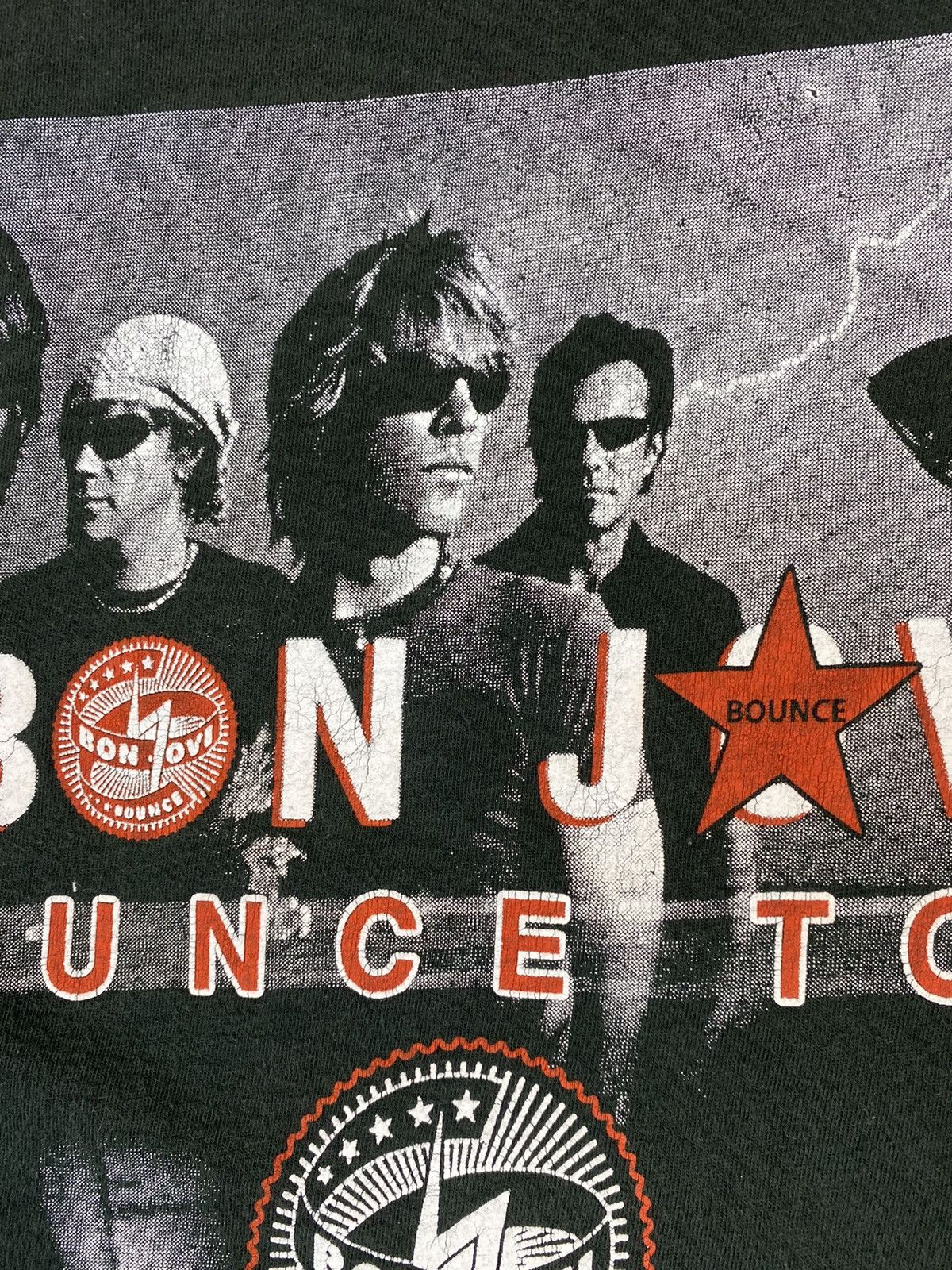 Bon Jovi Mens Vintage Bon Jovi The Bounce Tour T Shirt Tee Size XL Size US XL / EU 56 / 4 - 5 Thumbnail