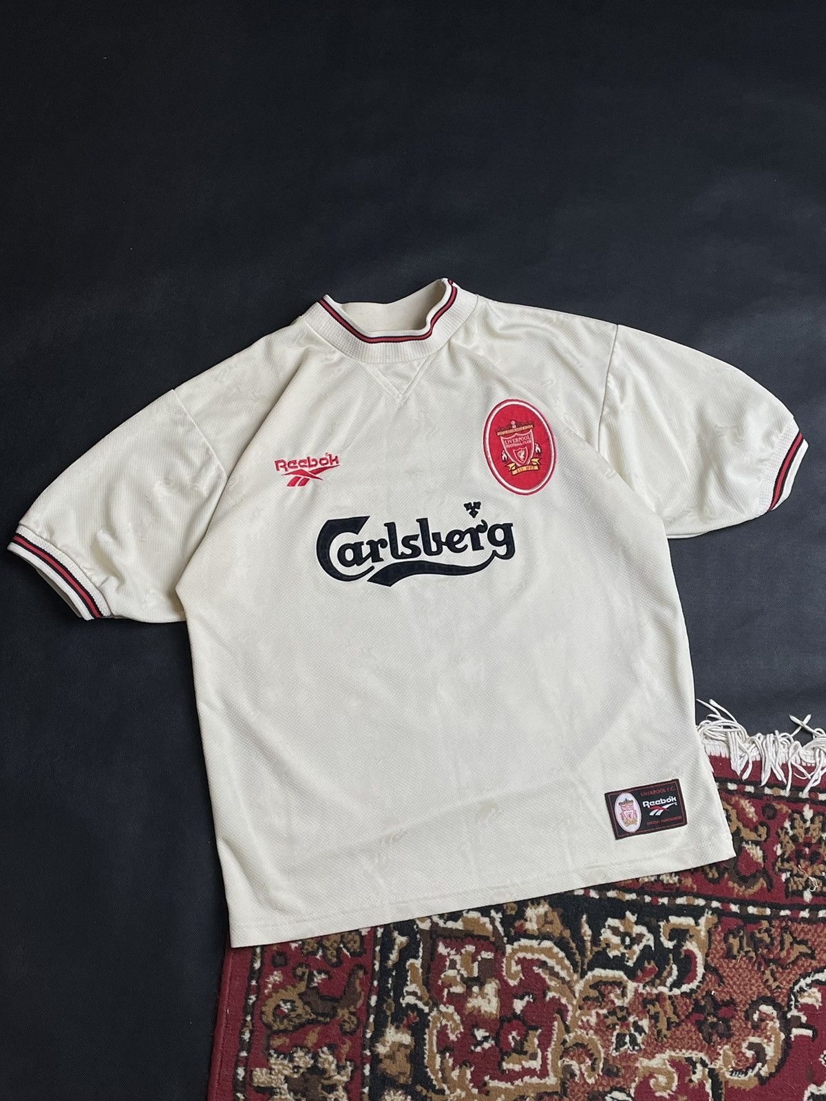 Vintage VINTAGE LIVERPOOL ENGLAND 1996/1997 Jersey Reebok Size US M / EU 48-50 / 2 - 1 Thumbnail