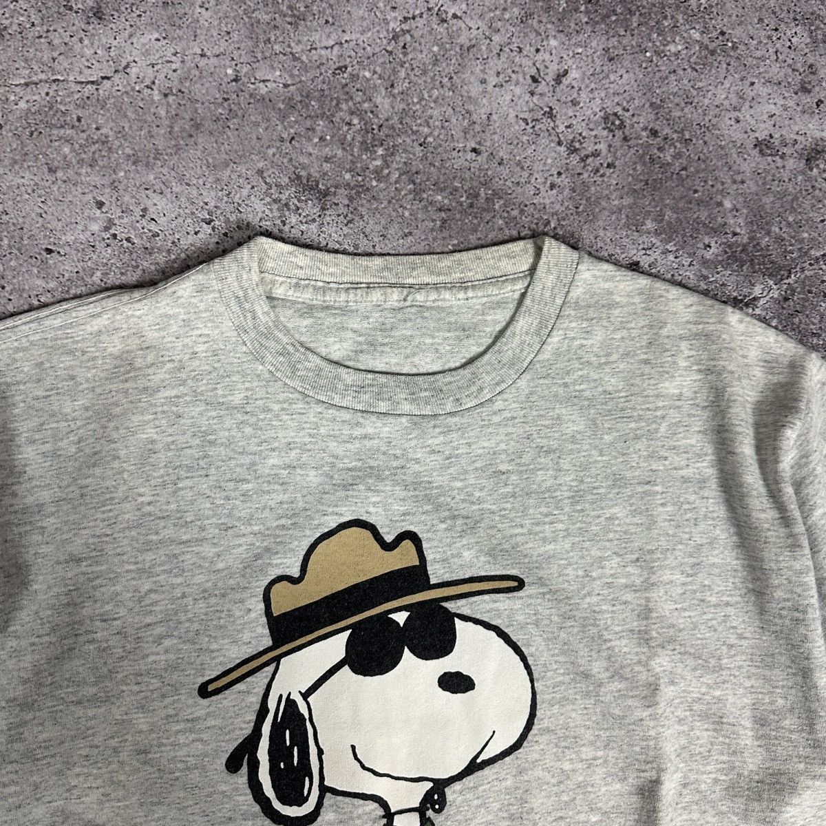 Peanuts Vintage 90s Joe Ranger Yellowstone park Snoopy tee Peanuts Size US L / EU 52-54 / 3 - 6 Thumbnail