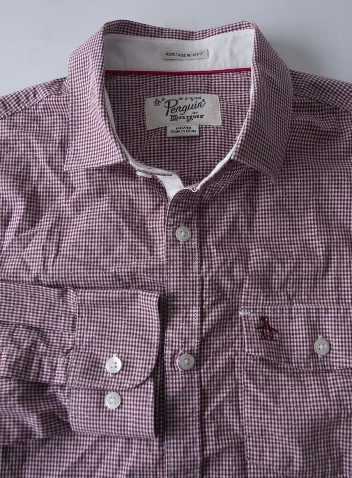 Original Penguin Original Penguin Heritage Slim Fit Striped Shirt Men's  Large | Grailed
