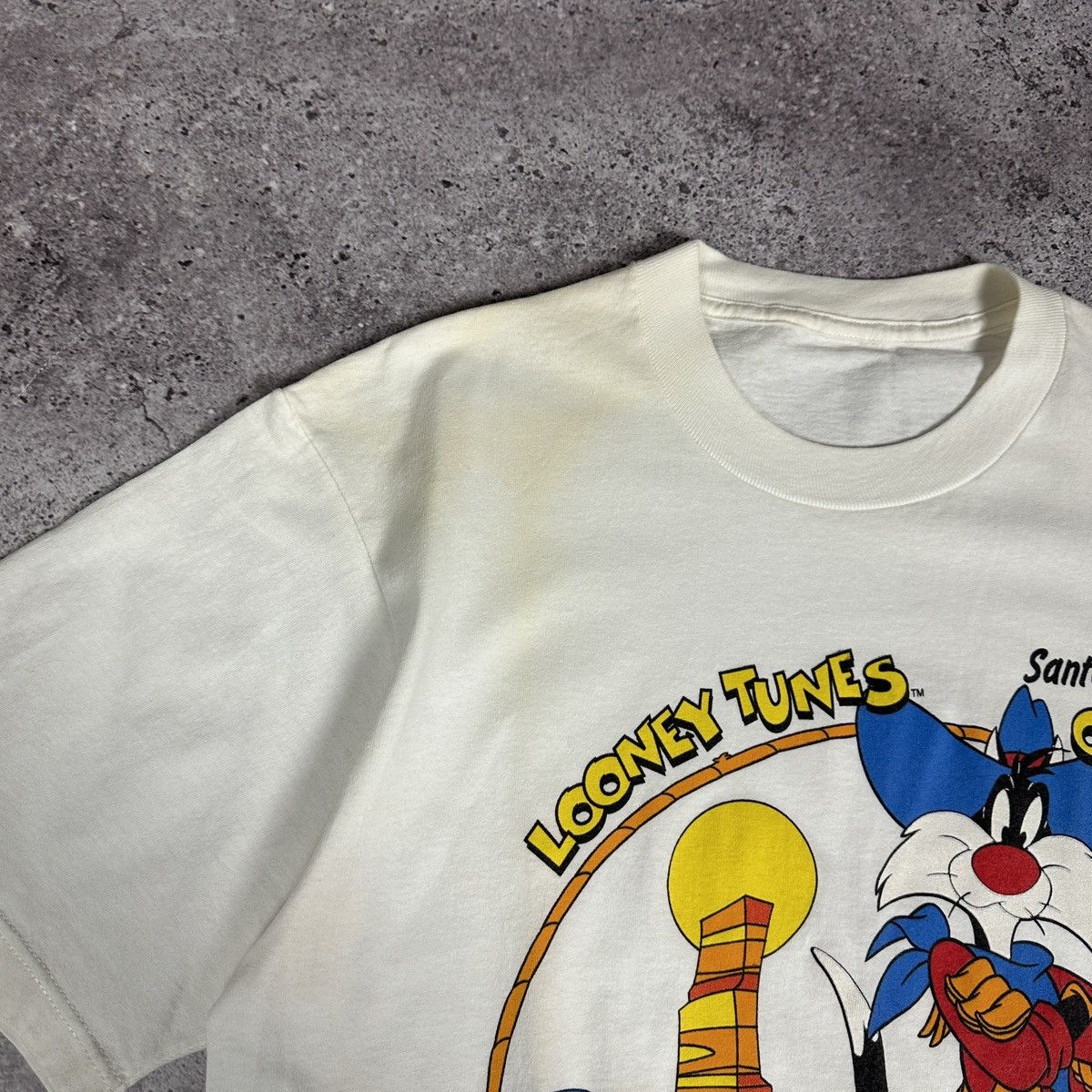 Vintage Vintage 90s Looney Tunes West Tweety Silvester tee Santa Fe Size US L / EU 52-54 / 3 - 6 Thumbnail