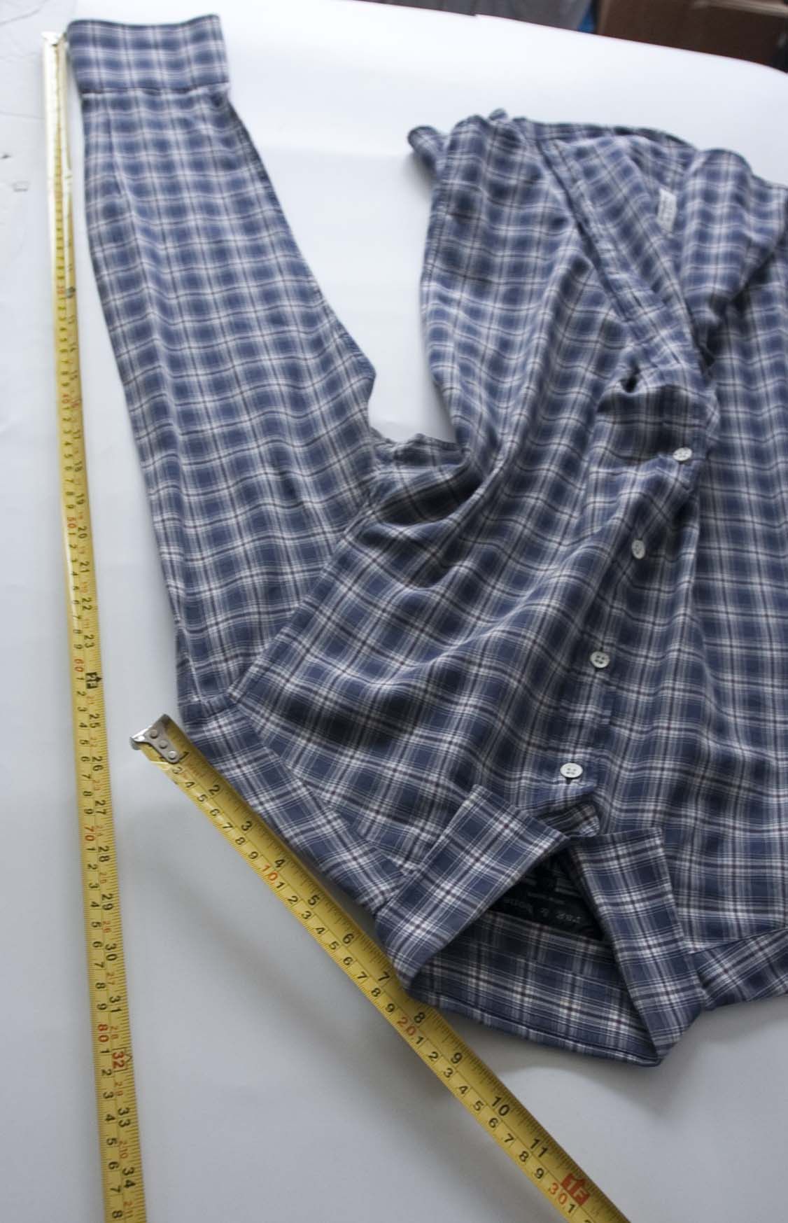 Rag & Bone Rag & Bone ShirtBlue Plaid SSize 15.5 Size 40R - 5 Thumbnail