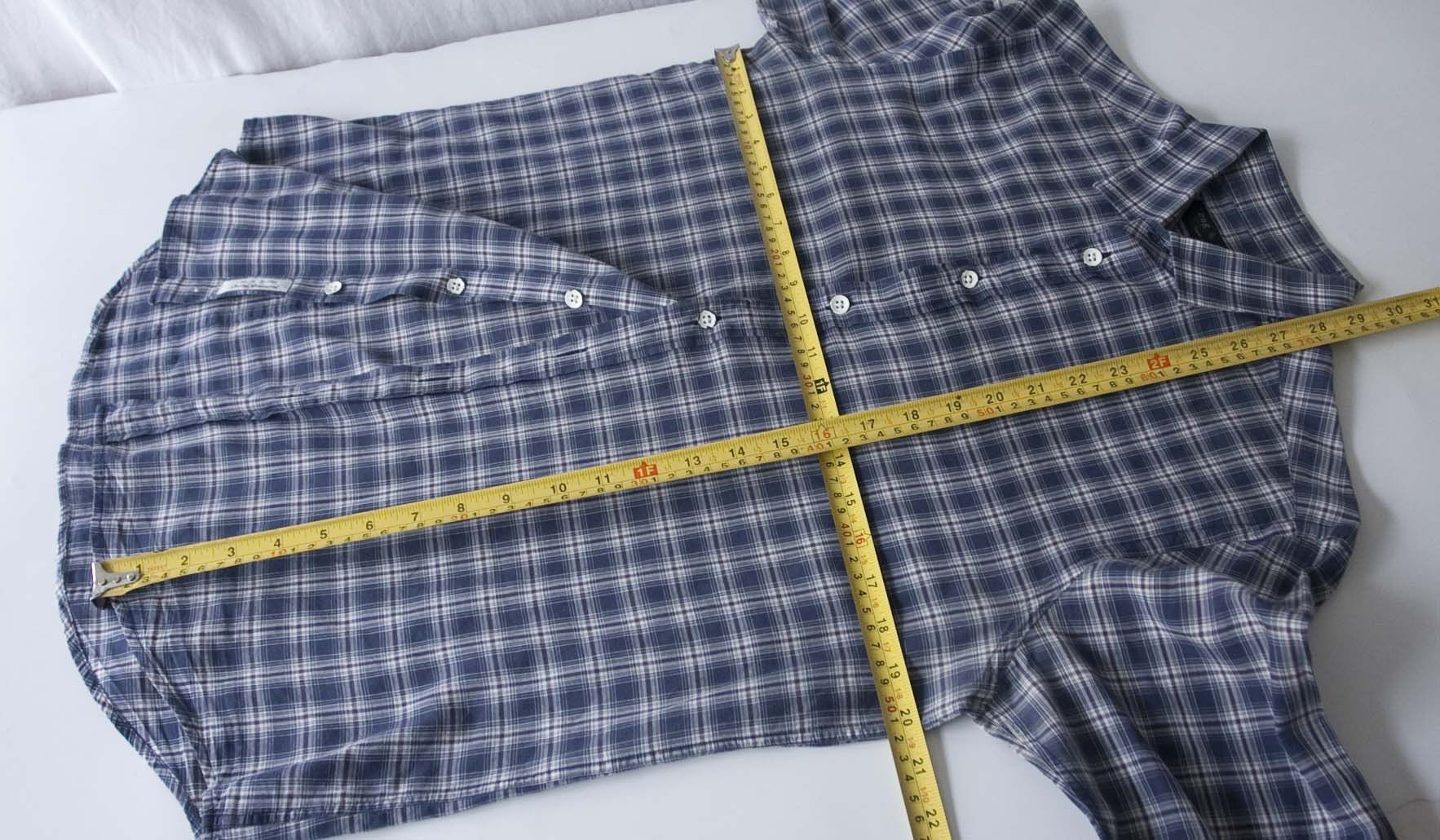 Rag & Bone Rag & Bone ShirtBlue Plaid SSize 15.5 Size 40R - 4 Thumbnail
