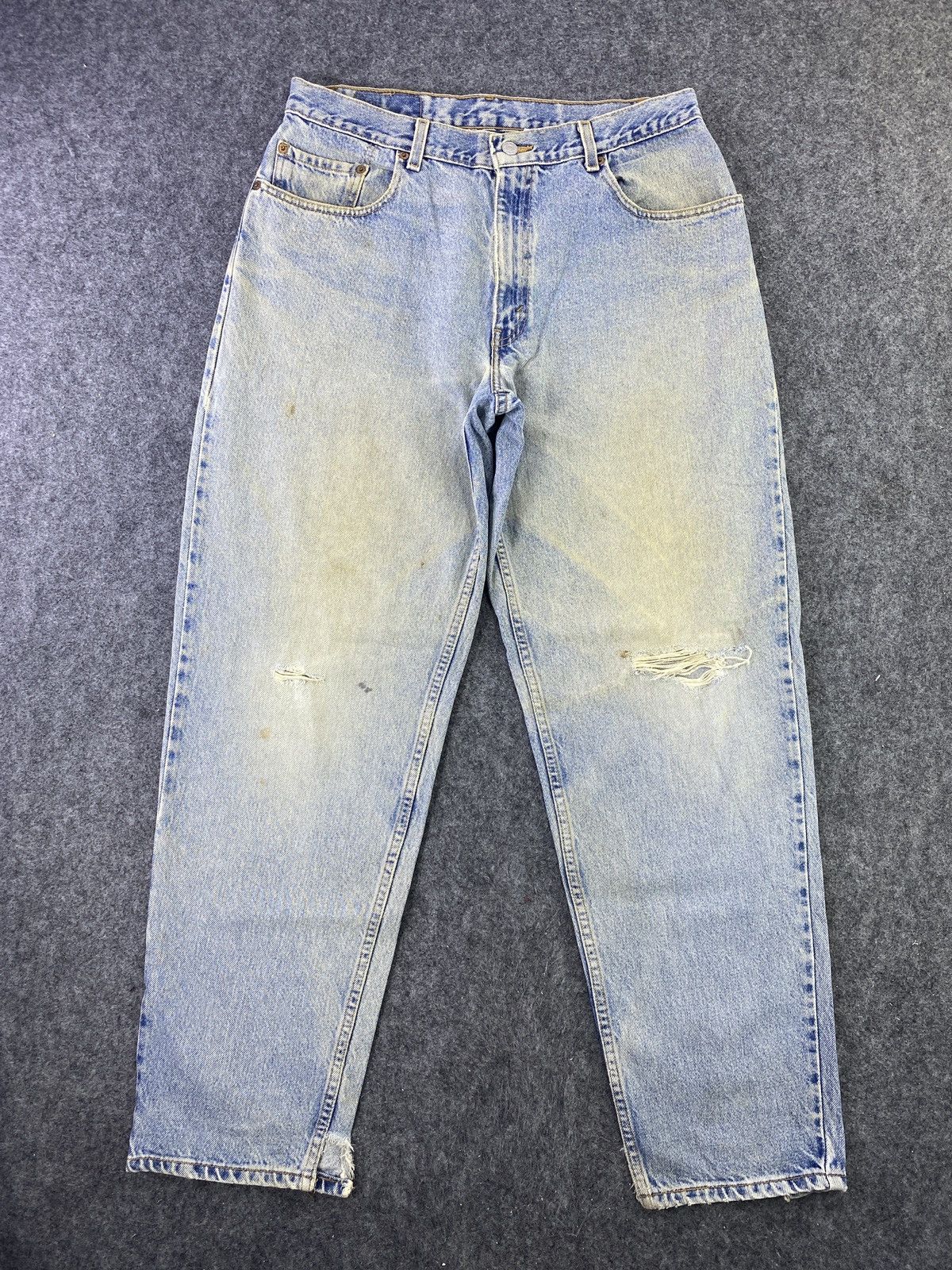 Levi's VINTAGE LEVI'S 560 RUSTY BLUE WASH JEANS - J667 Size US 34 / EU 50 - 1 Thumbnail