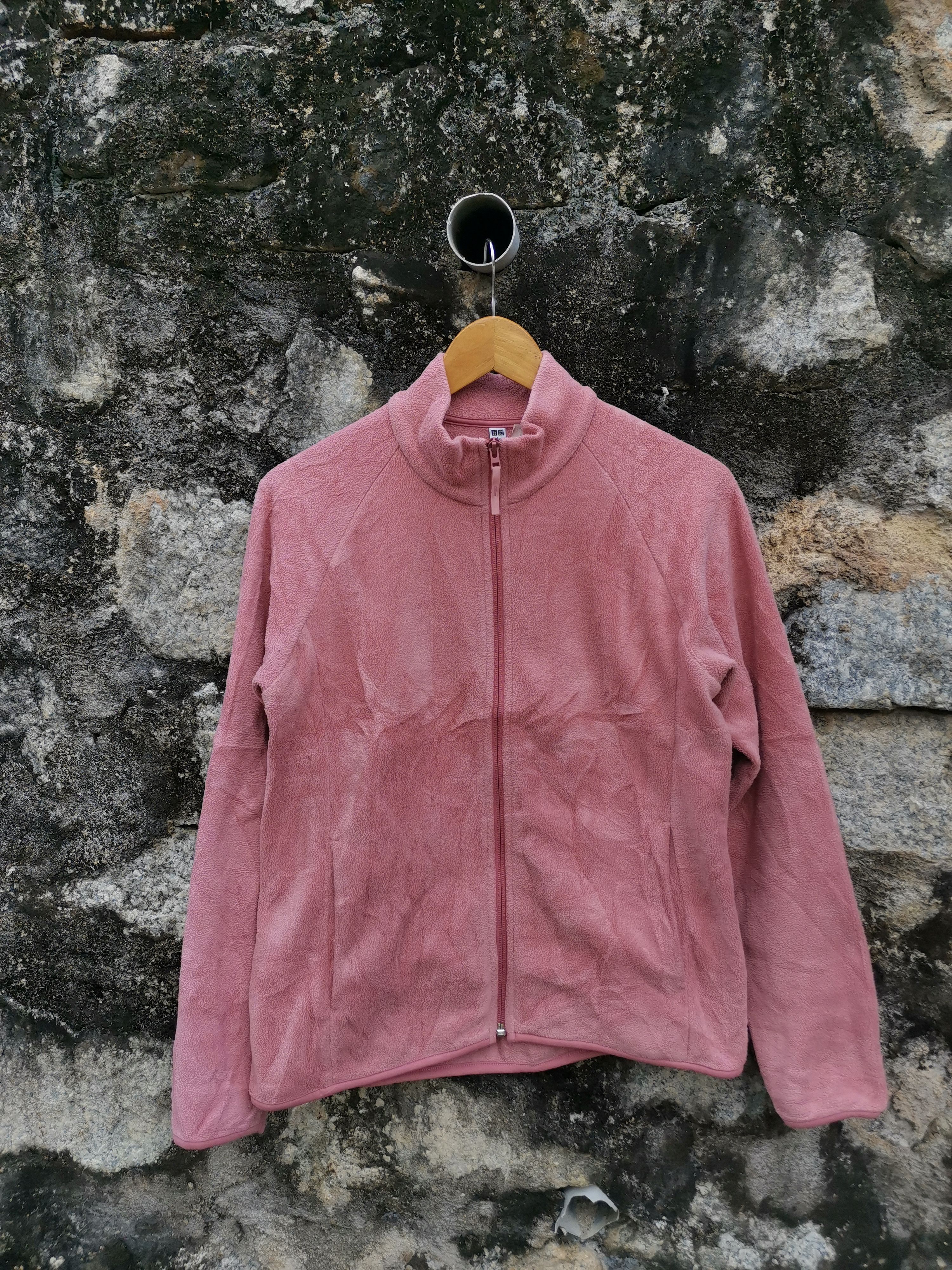 Japanese Brand Uniqlo Fleece Sweater Jacket Size US M / EU 48-50 / 2 - 1 Thumbnail