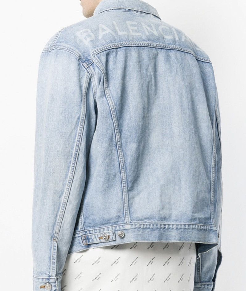 Balenciaga Balenciaga SS18 Oversized Denim Jacket 48 Size US M / EU 48-50 / 2 - 17 Thumbnail